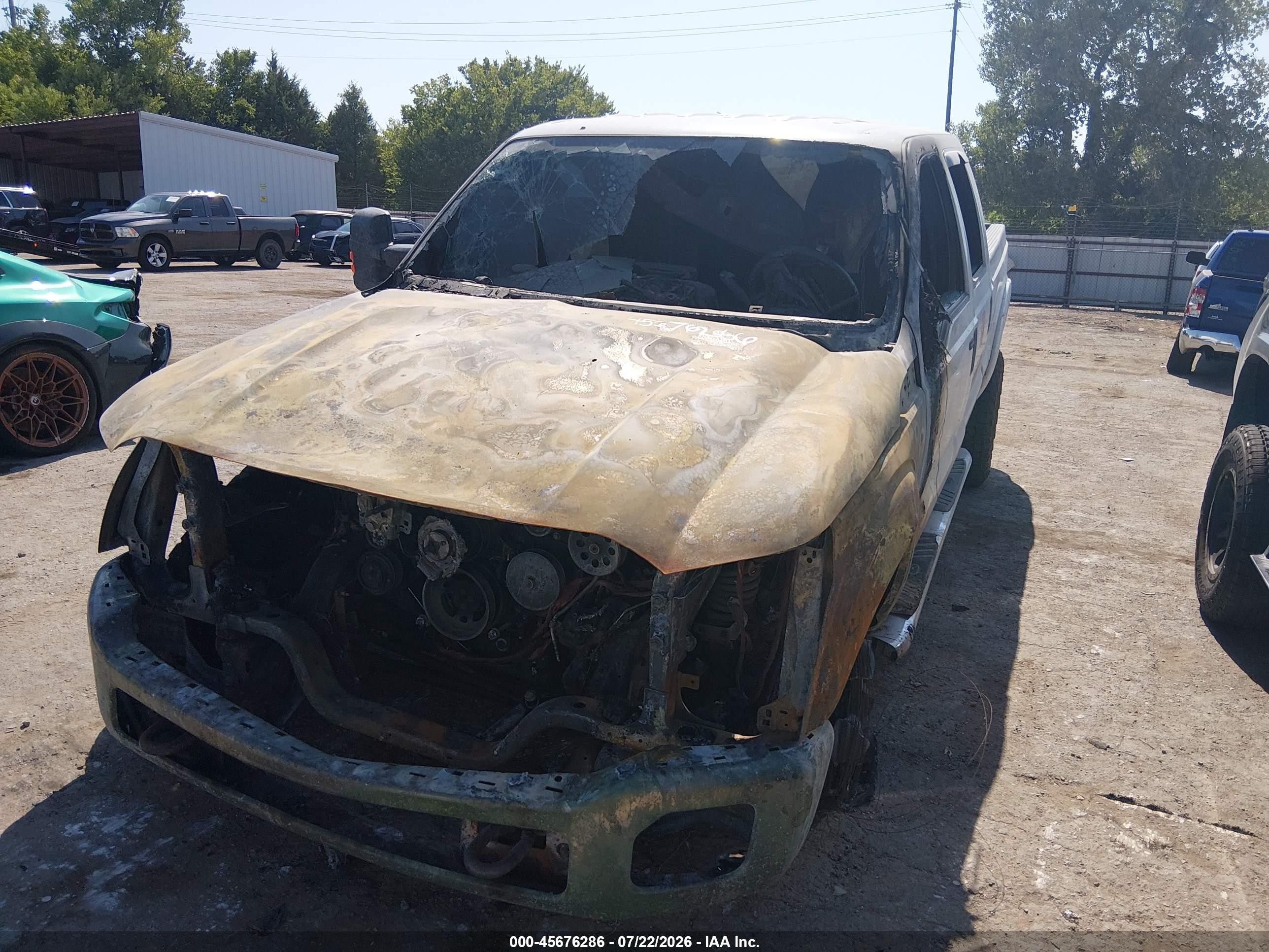 2012 Ford Super Duty F-250 Srw Xlt Белый vin: 1FT7W2BTXCEC41863