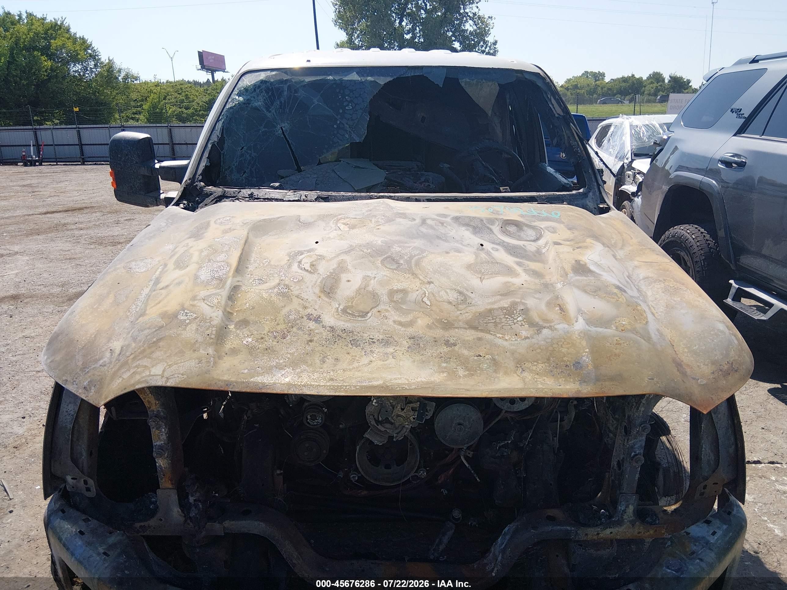 2012 Ford Super Duty F-250 Srw Xlt Белый vin: 1FT7W2BTXCEC41863