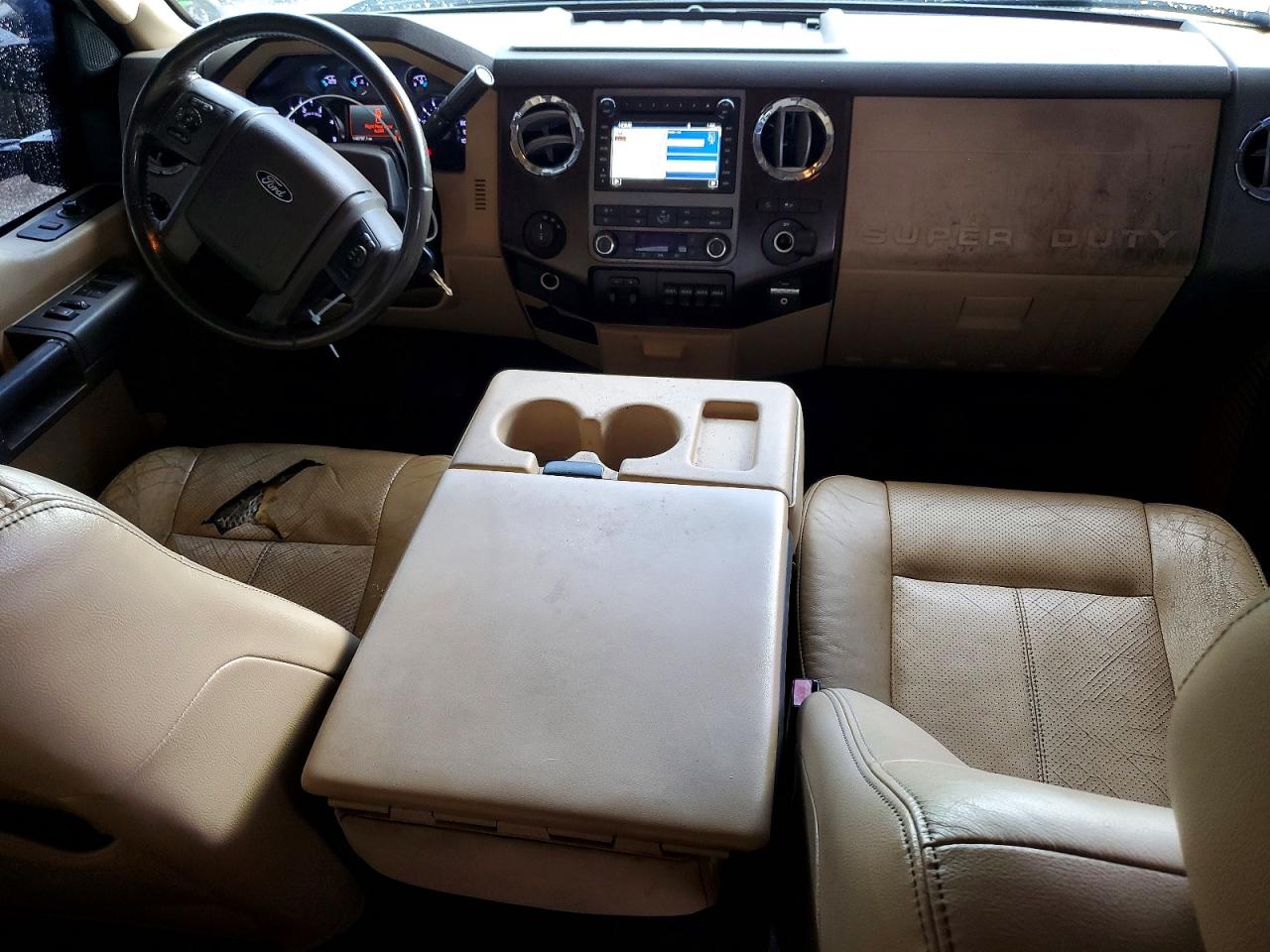2012 Ford F250 Super Duty White vin: 1FT7W2BTXCEC44164