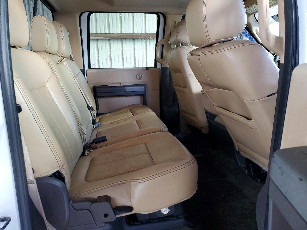 2012 Ford F250 Super Duty White vin: 1FT7W2BTXCEC44164