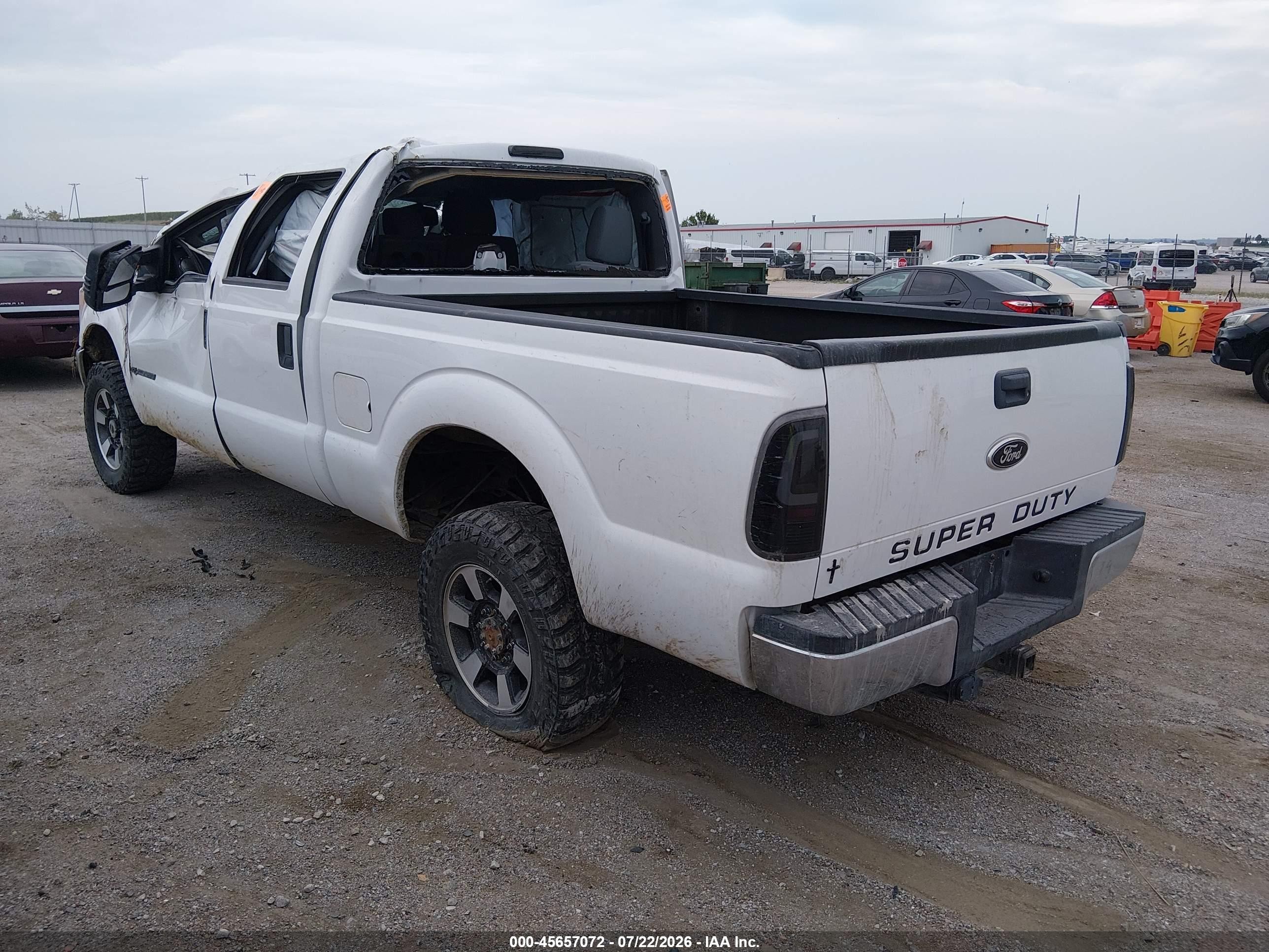 2012 Ford Super Duty F-250 Srw Xlt White vin: 1FT7W2BTXCEC61773