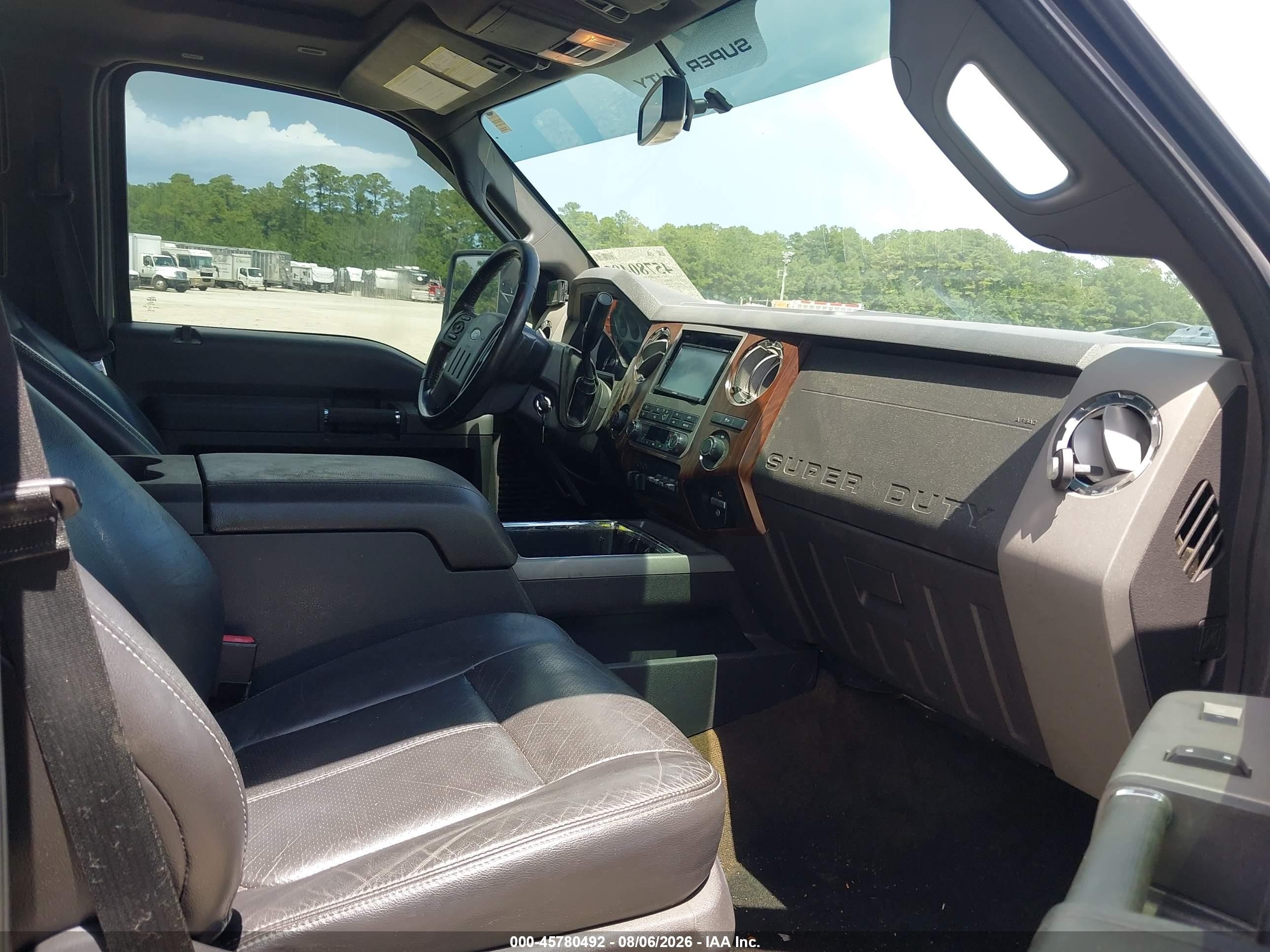 2012 Ford F-250 Lariat Gray vin: 1FT7W2BTXCEC64964