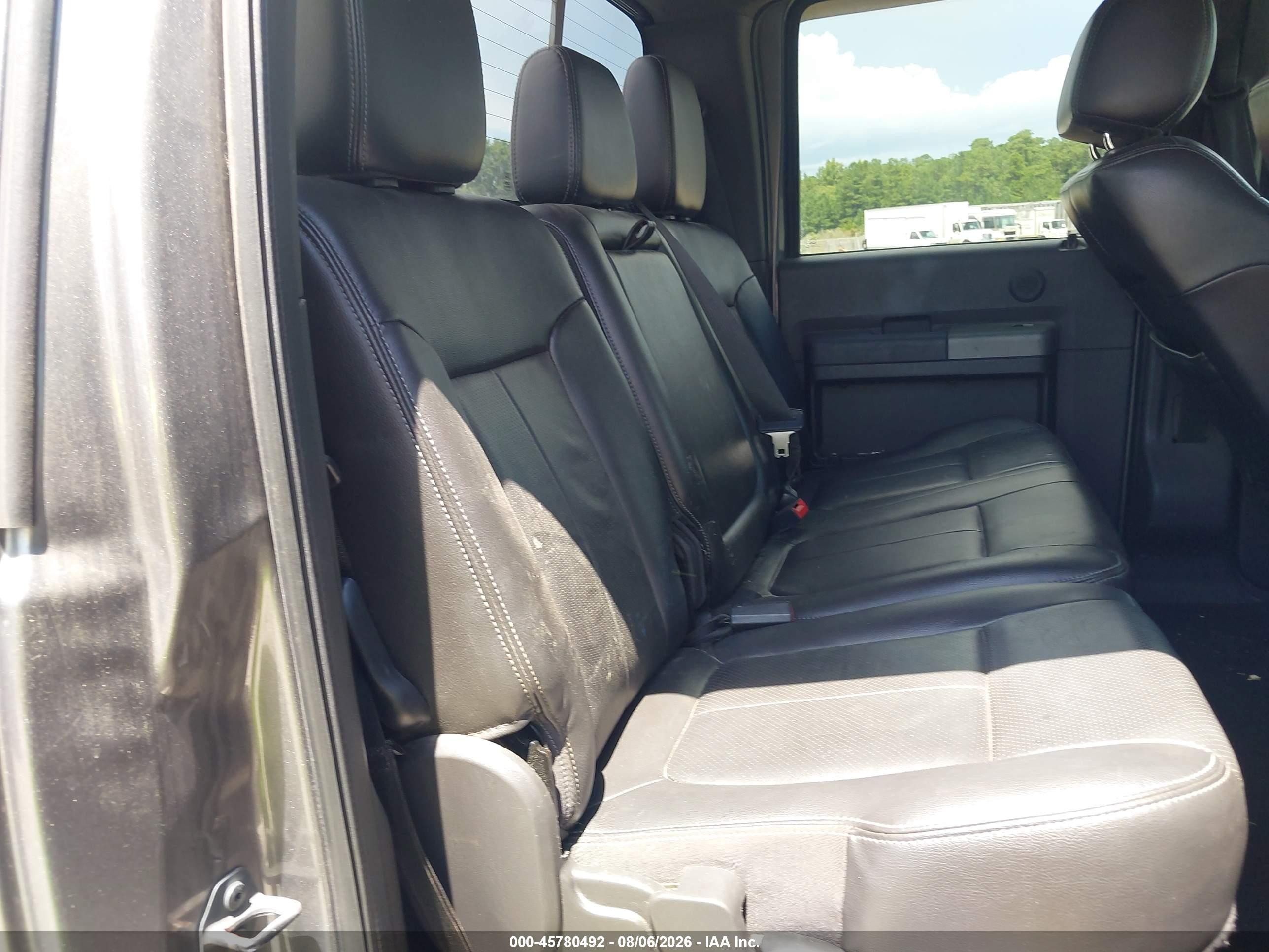 2012 Ford F-250 Lariat Gray vin: 1FT7W2BTXCEC64964