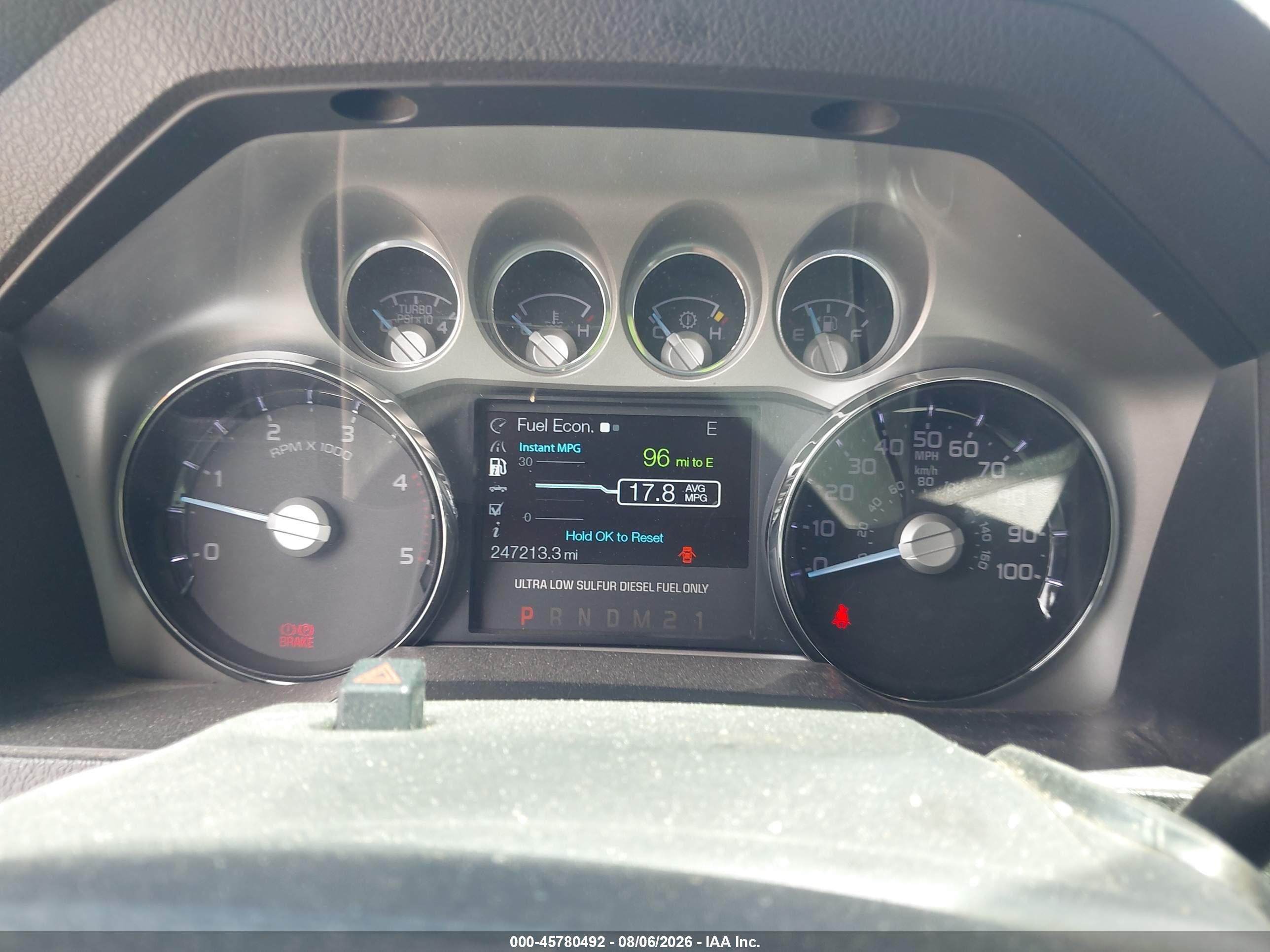 2012 Ford F-250 Lariat Gray vin: 1FT7W2BTXCEC64964