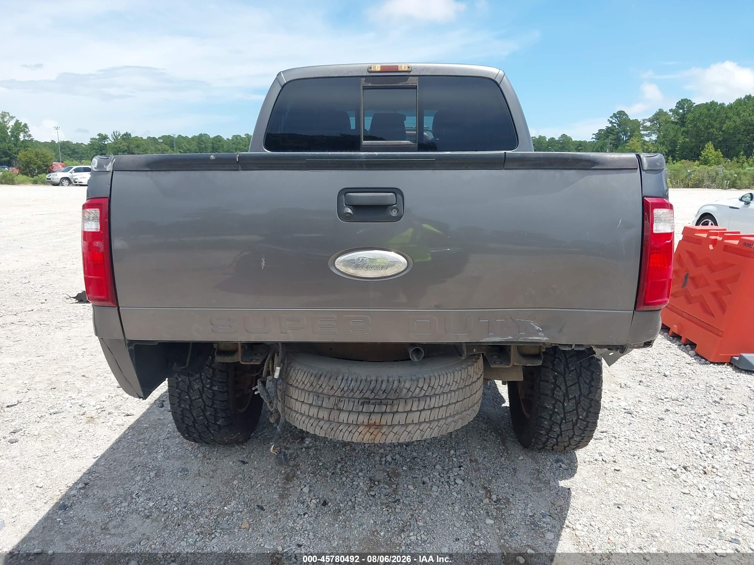 2012 Ford F-250 Lariat Gray vin: 1FT7W2BTXCEC64964