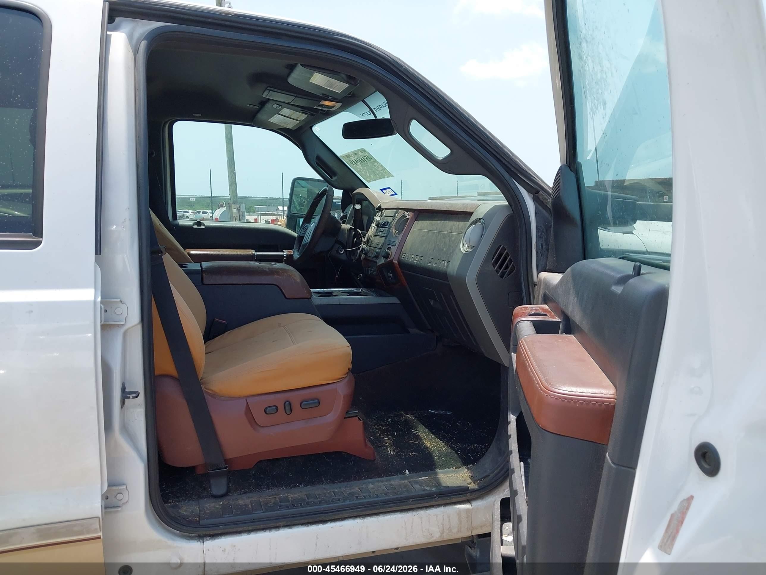2012 Ford Super Duty F-250 Srw King Ranch/lariat/xl/xlt Белый vin: 1FT7W2BTXCED06503