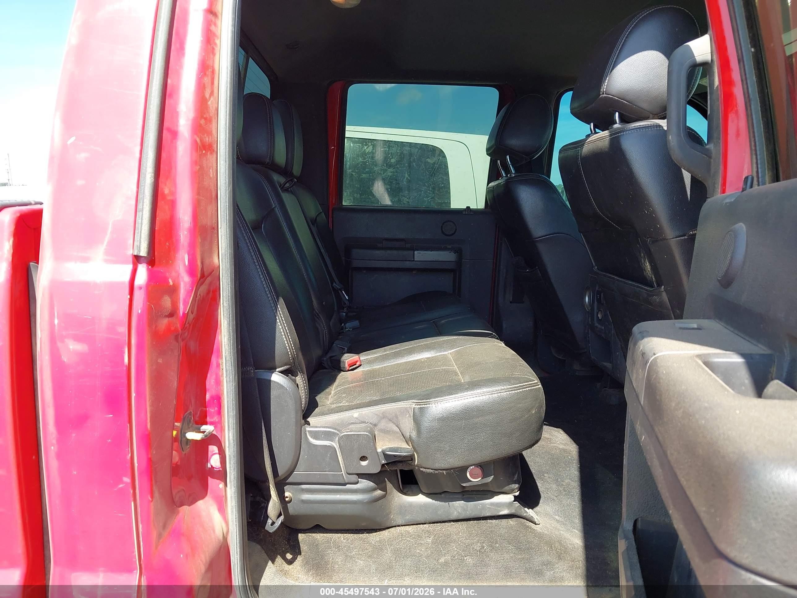 2012 Ford Super Duty F-250 Srw King Ranch/lariat/xl/xlt Красный vin: 1FT7W2BTXCED15301