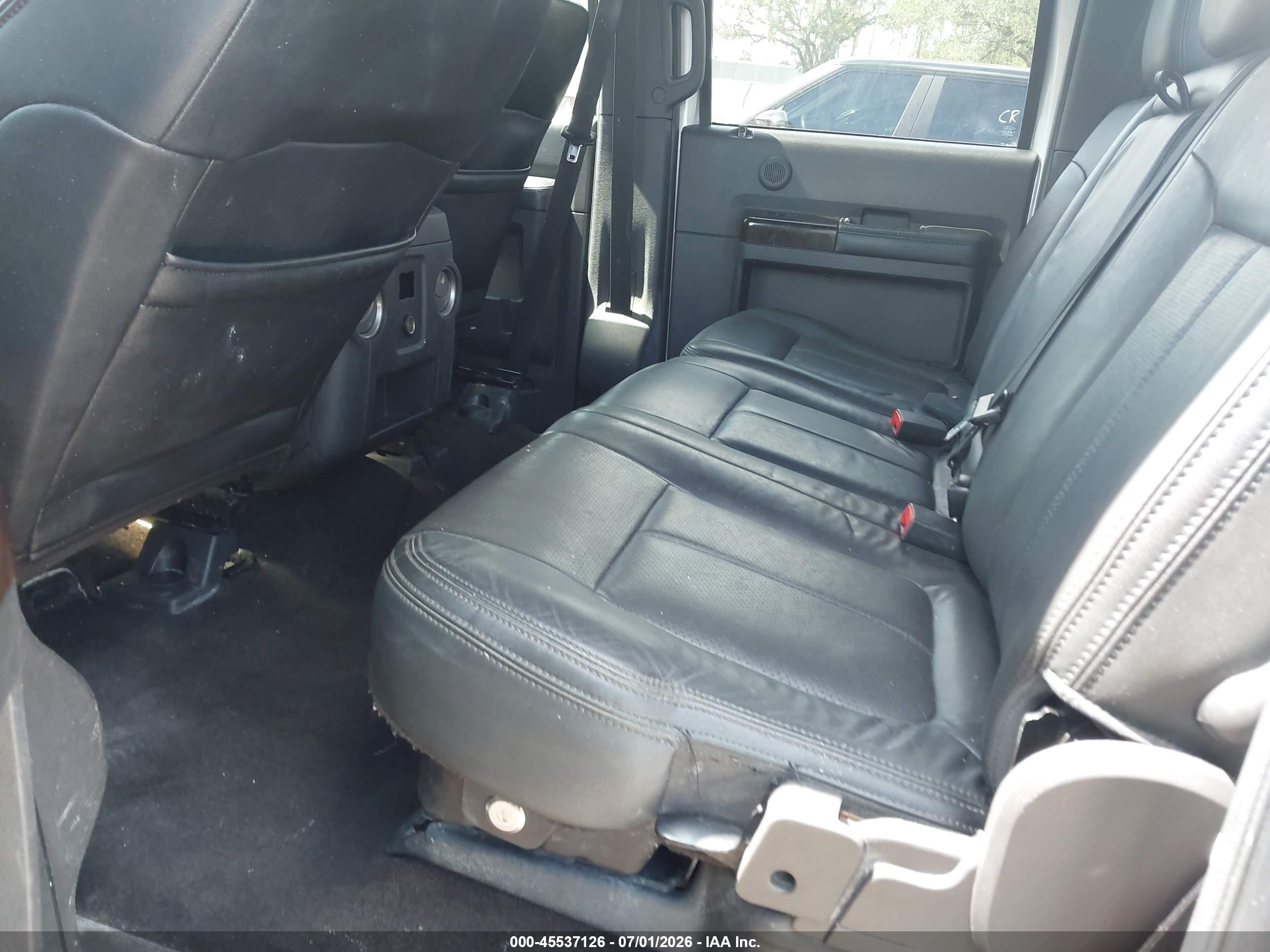 2013 Ford Super Duty F-250 Srw King Ranch/lariat/platinum/xl/xlt Silver vin: 1FT7W2BTXDEB60945