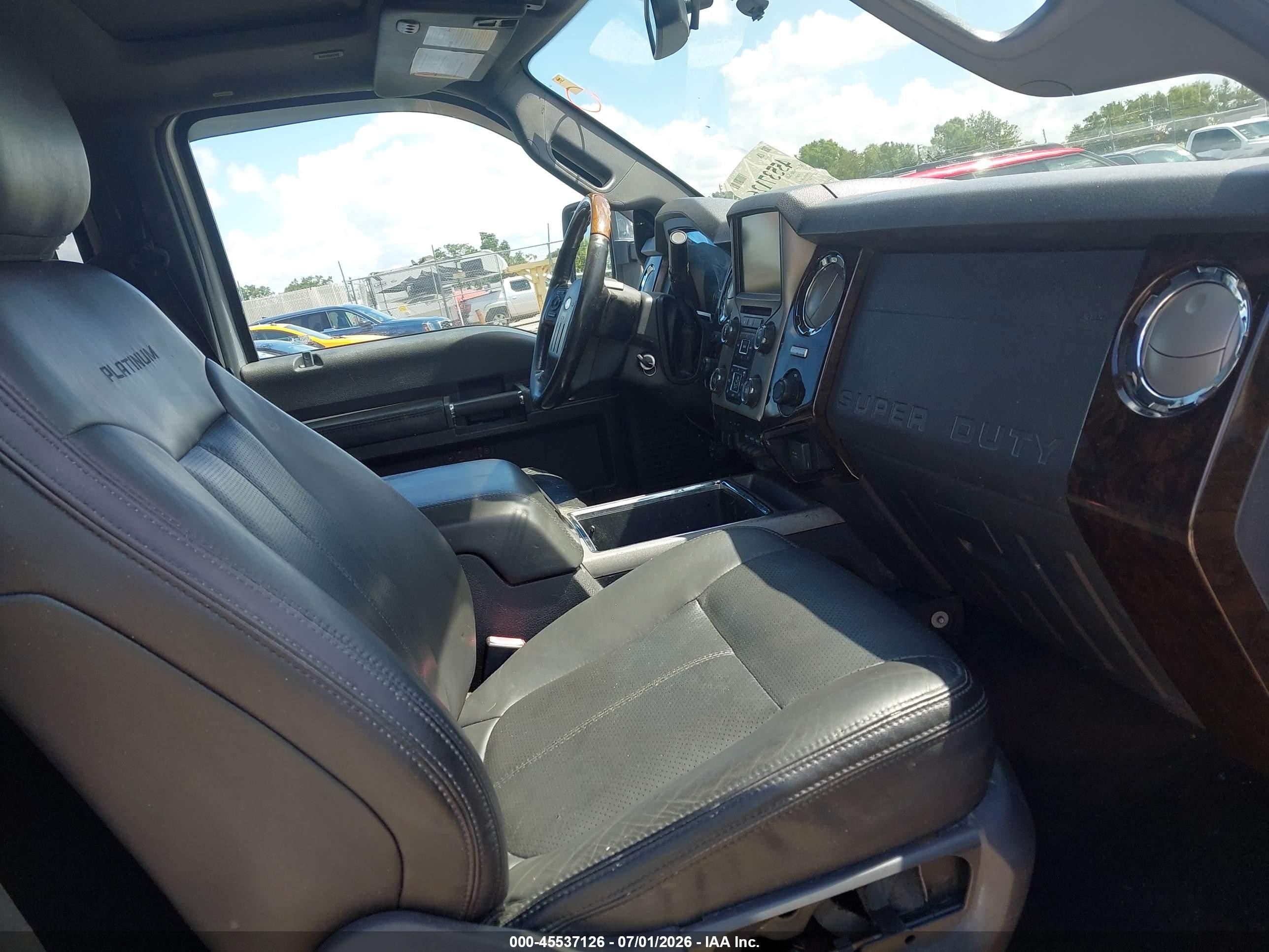 2013 Ford Super Duty F-250 Srw King Ranch/lariat/platinum/xl/xlt Silver vin: 1FT7W2BTXDEB60945