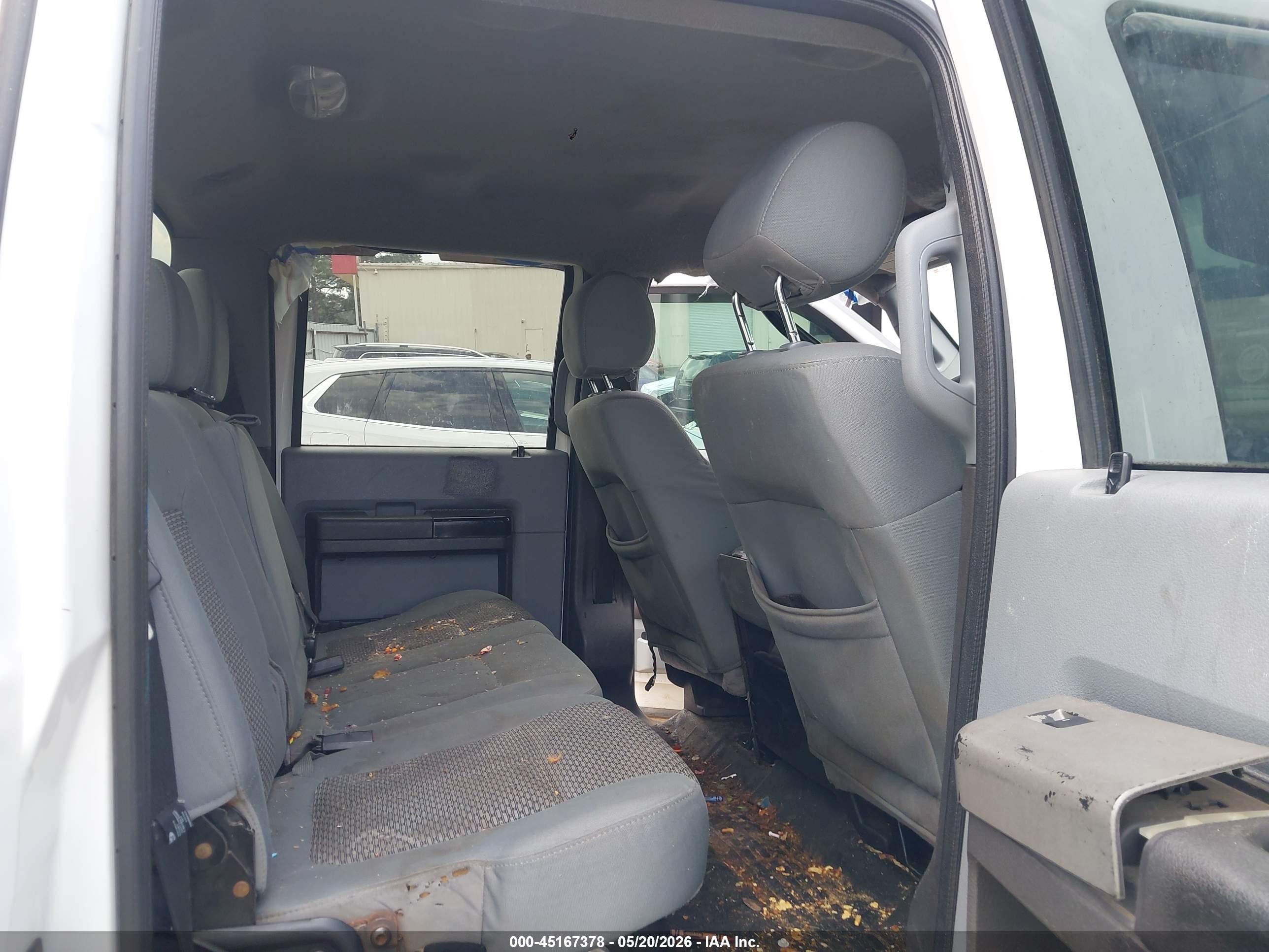 2013 Ford F-250 Xlt White vin: 1FT7W2BTXDEB76496