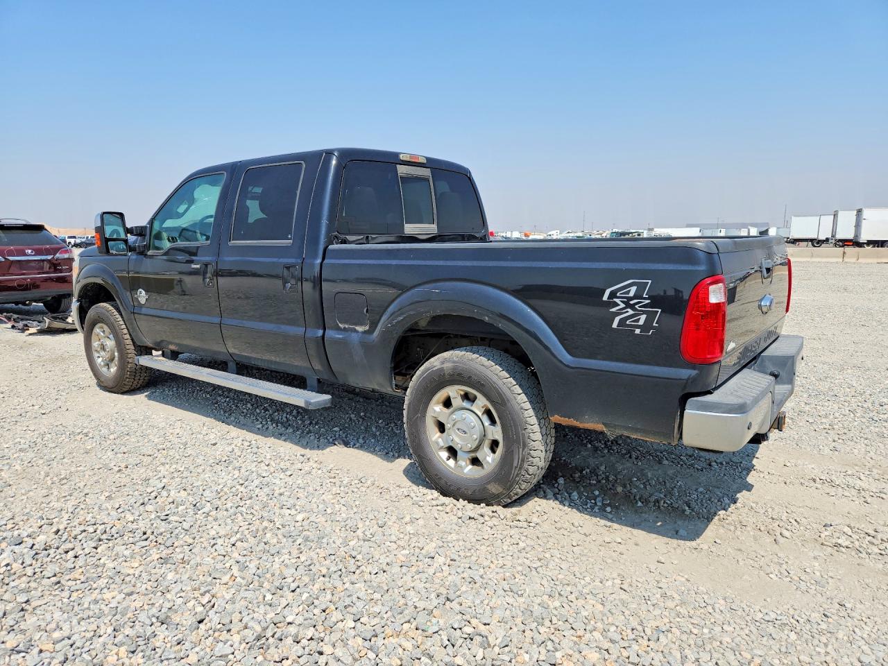 2014 Ford F250 Super Duty Black vin: 1FT7W2BTXEEA53346