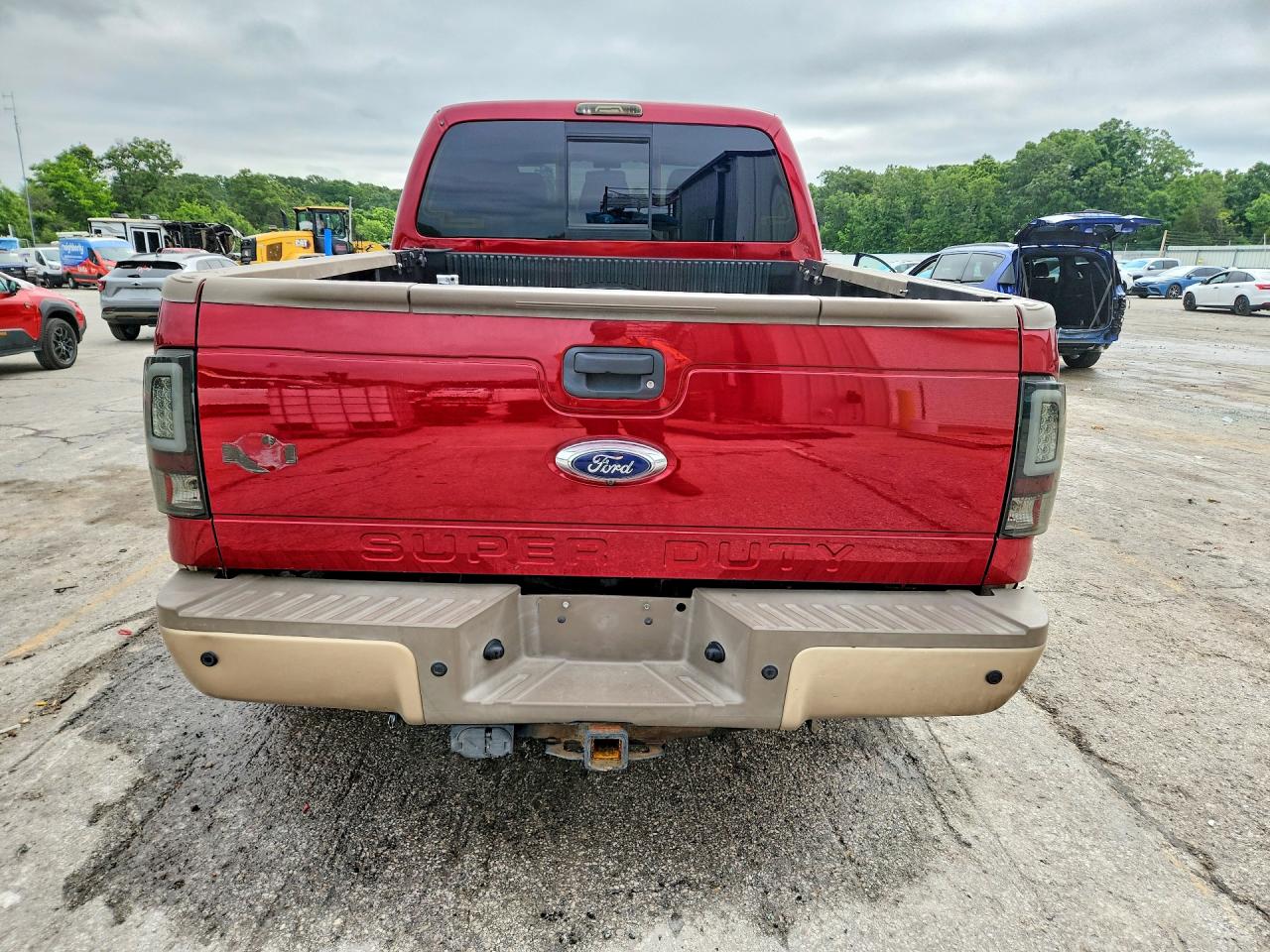 2014 Ford F250 Super Duty Maroon vin: 1FT7W2BTXEEB31852