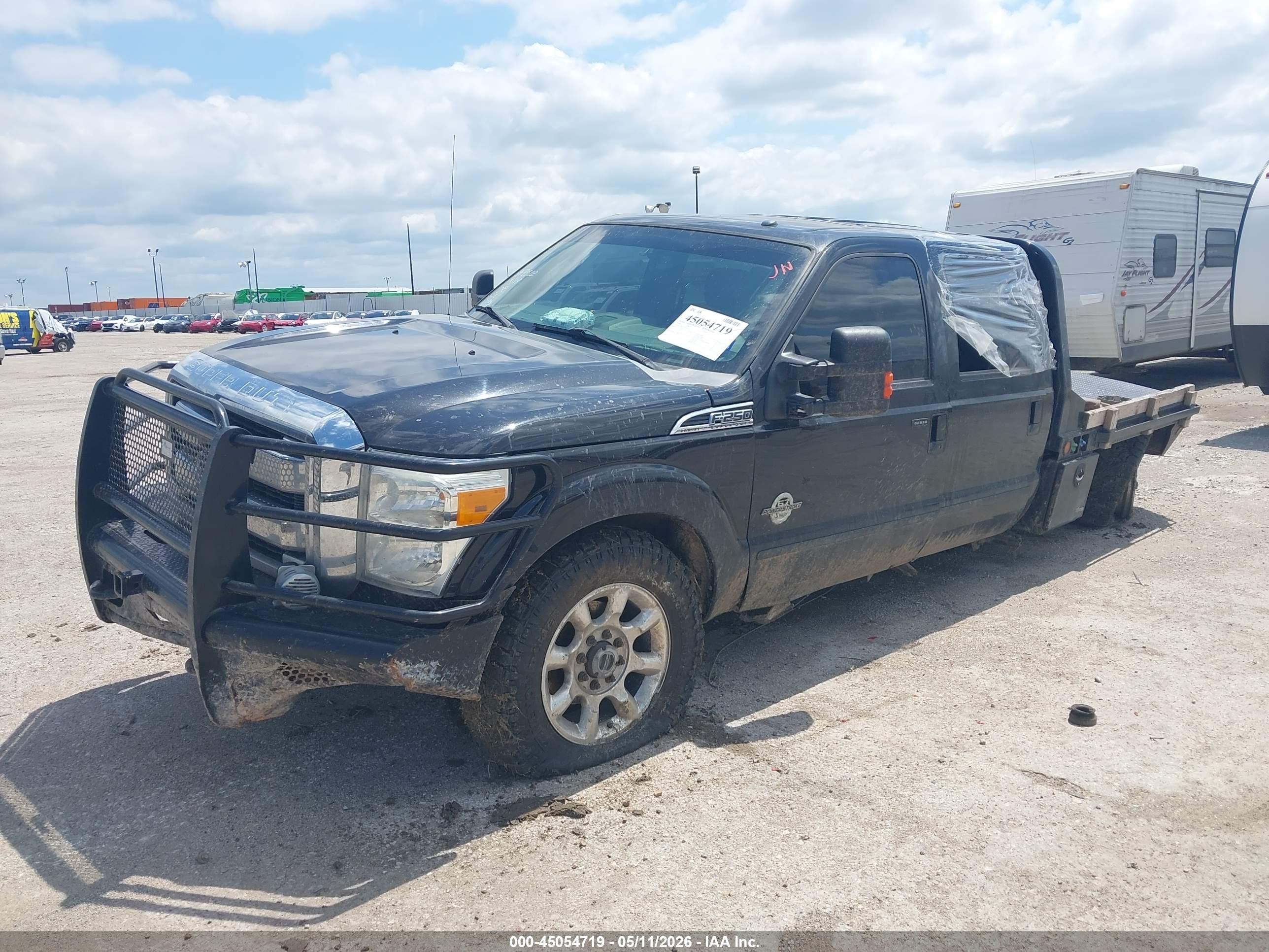 2014 Ford F-250 Lariat Черный vin: 1FT7W2BTXEEB76712