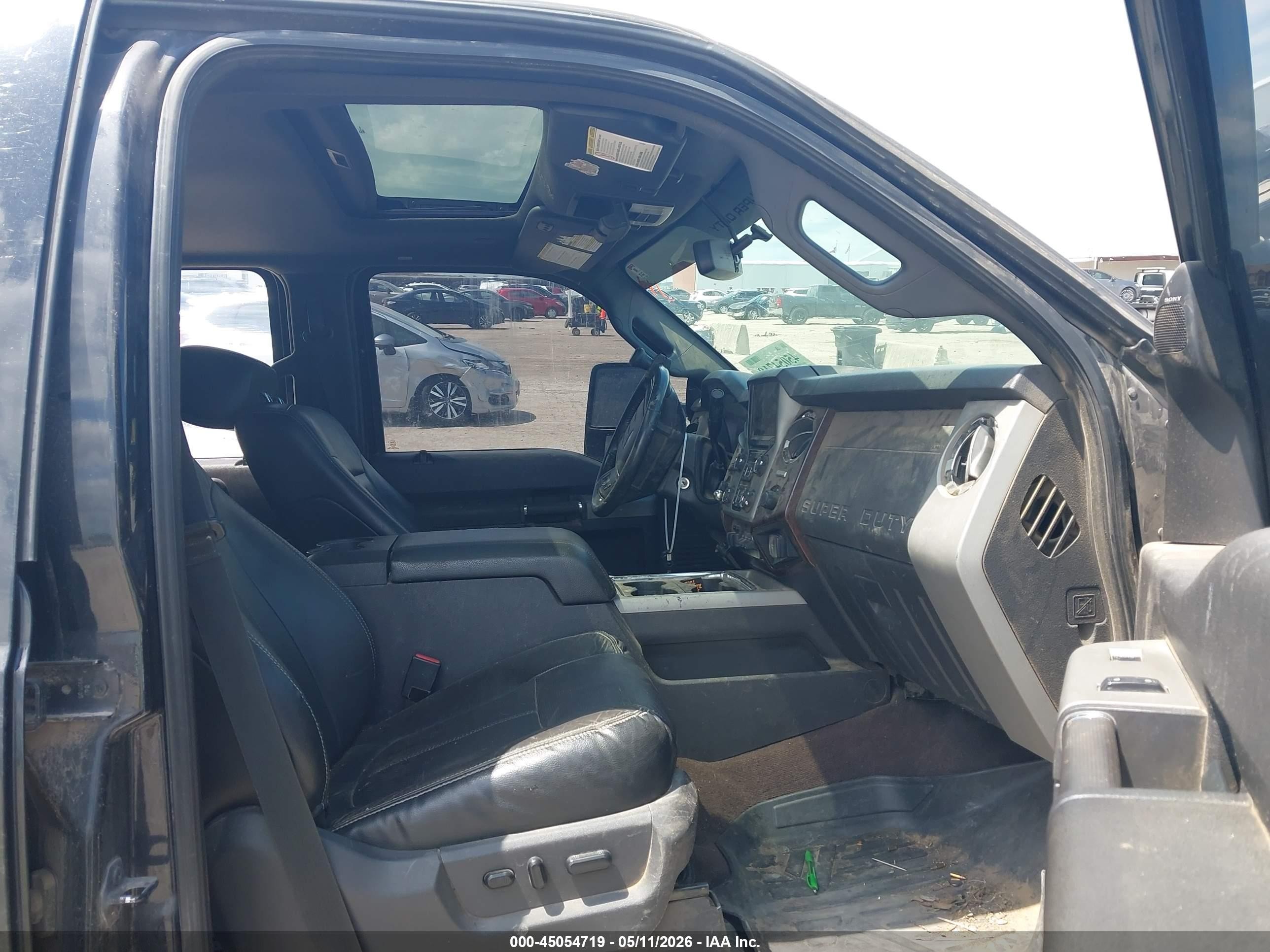 2014 Ford F-250 Lariat Черный vin: 1FT7W2BTXEEB76712