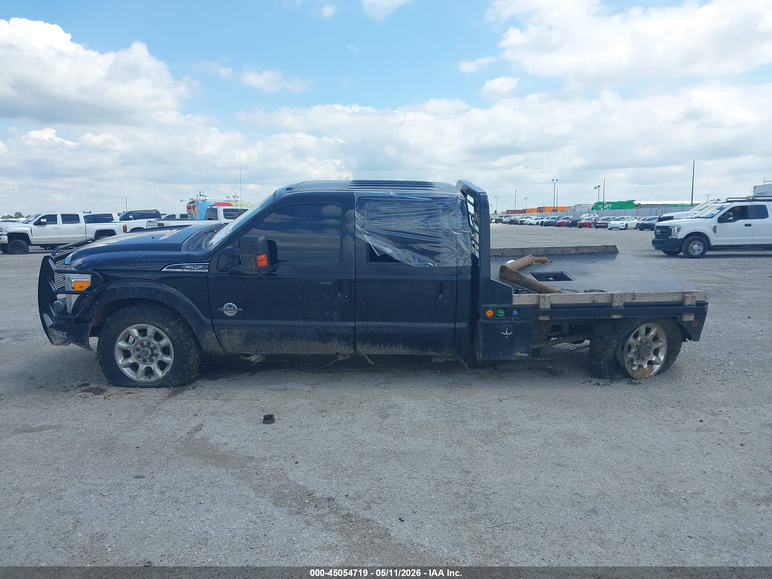 2014 Ford F-250 Lariat Черный vin: 1FT7W2BTXEEB76712