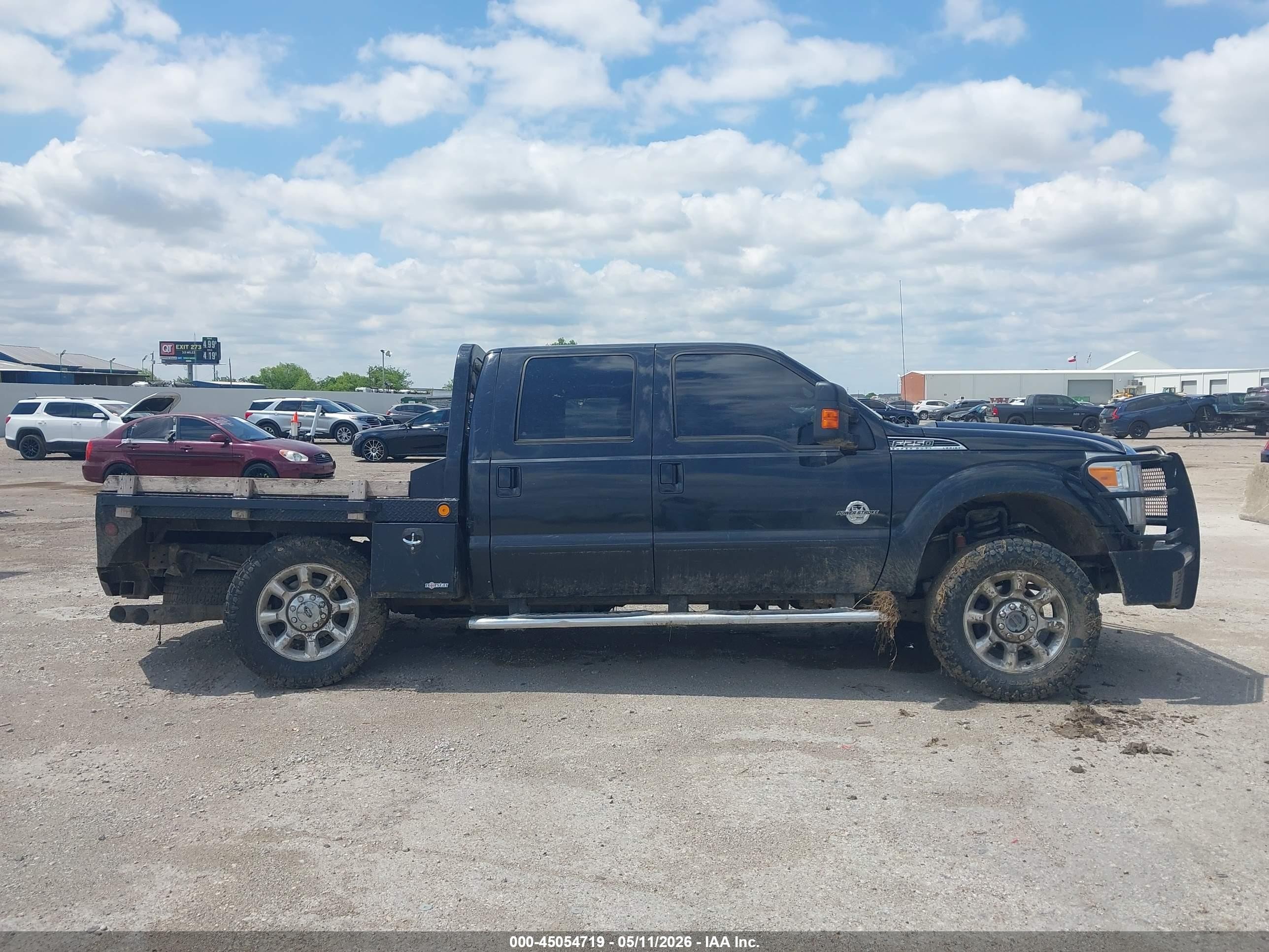 2014 Ford F-250 Lariat Черный vin: 1FT7W2BTXEEB76712