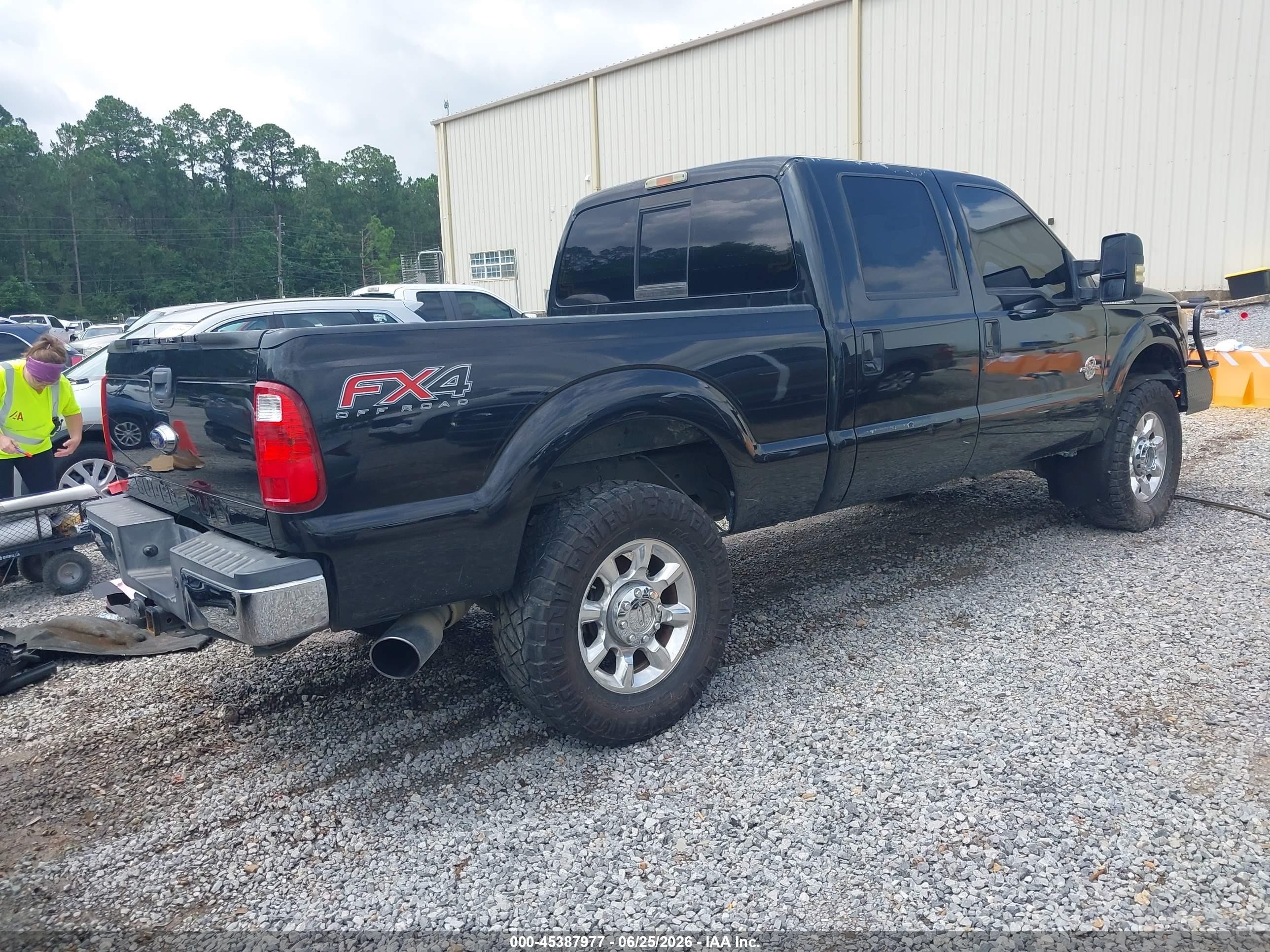 2015 Ford F-250 Lariat Black vin: 1FT7W2BTXFEA07579