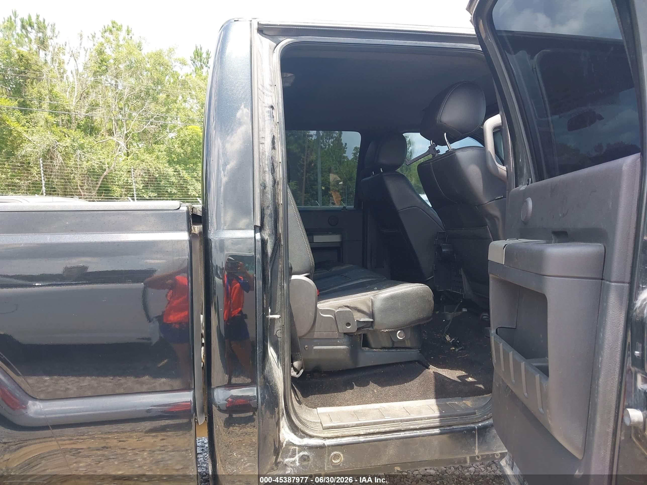 2015 Ford F-250 Lariat Black vin: 1FT7W2BTXFEA07579