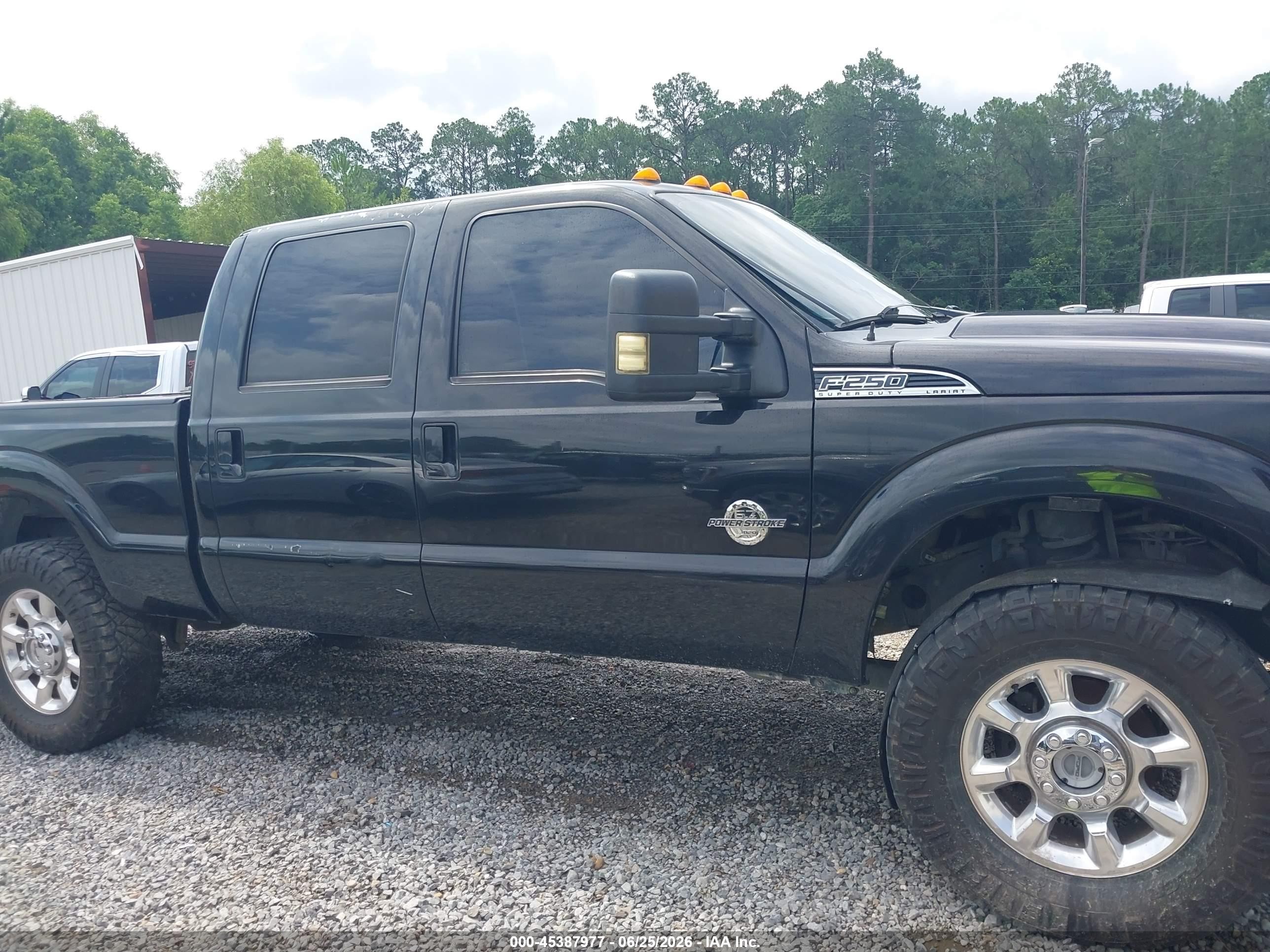 2015 Ford F-250 Lariat Black vin: 1FT7W2BTXFEA07579
