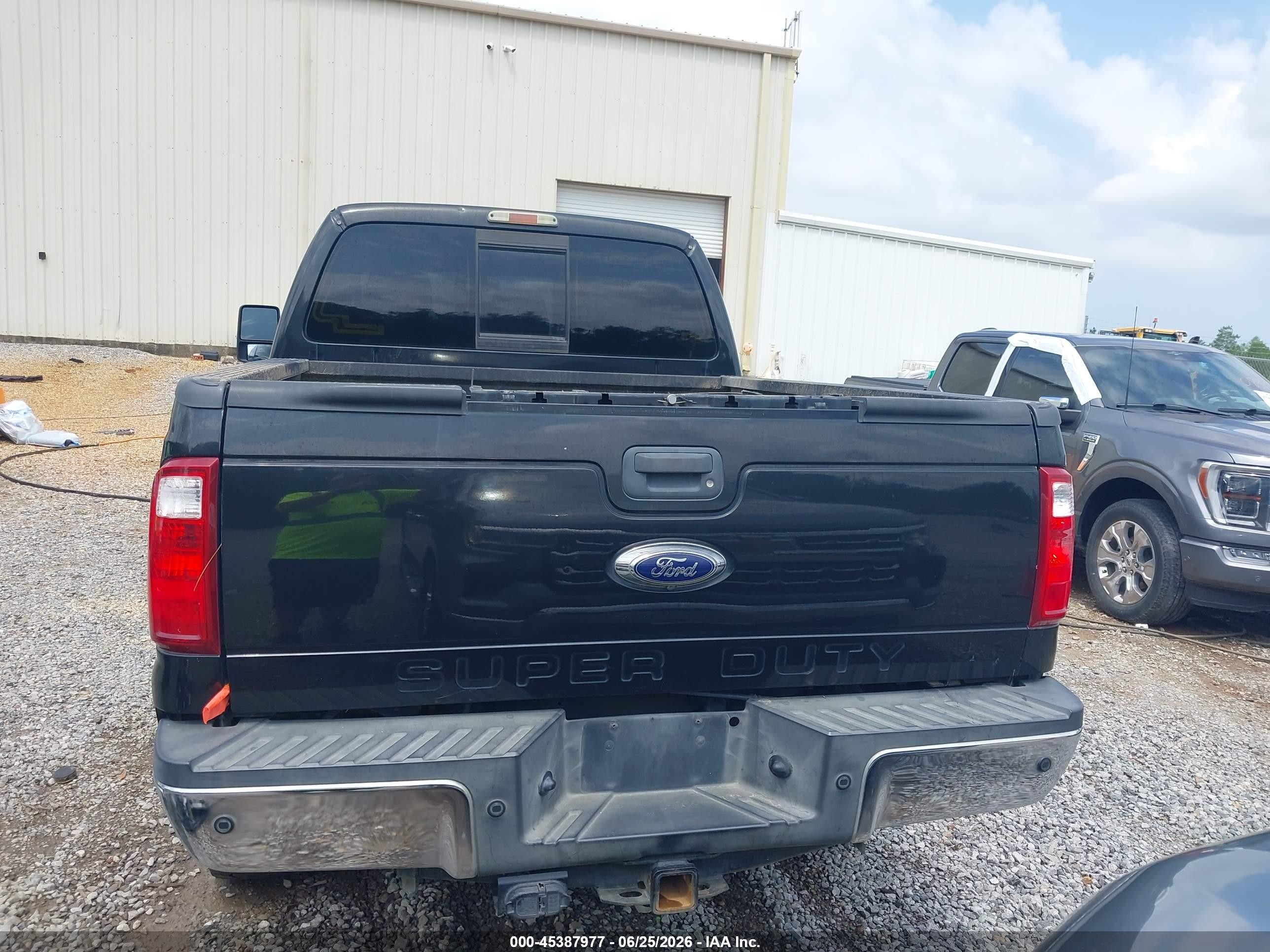 2015 Ford F-250 Lariat Black vin: 1FT7W2BTXFEA07579