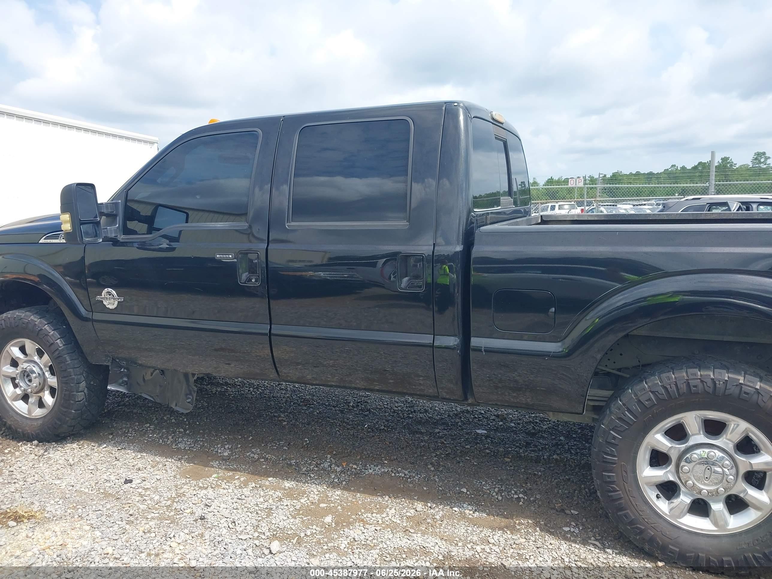 2015 Ford F-250 Lariat Black vin: 1FT7W2BTXFEA07579
