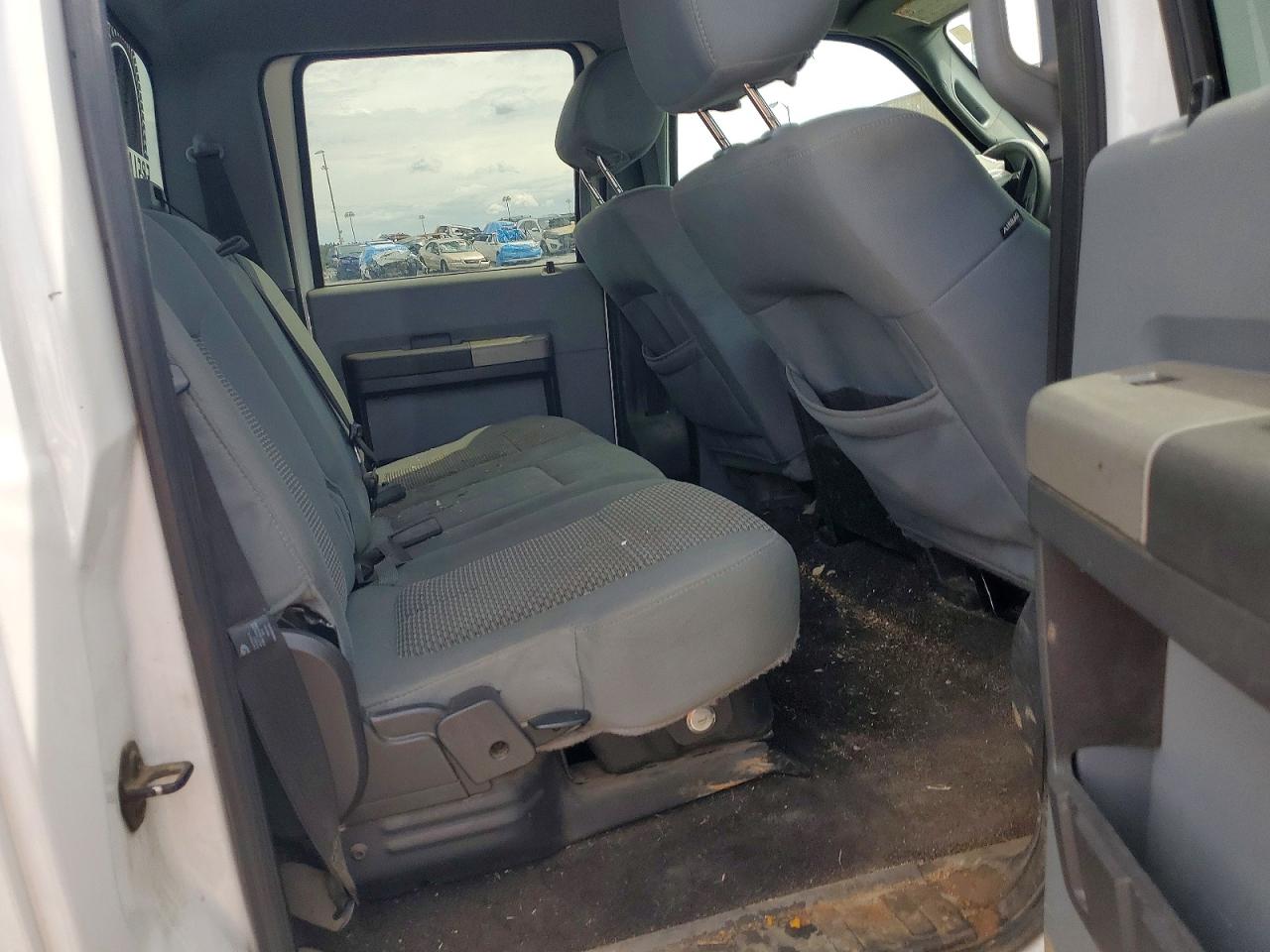 2015 Ford F250 Super Duty White vin: 1FT7W2BTXFEA82587
