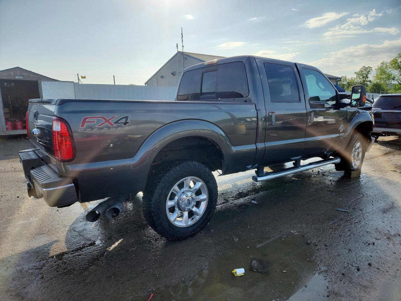 2015 Ford F250 Super Duty Gray vin: 1FT7W2BTXFEB02837