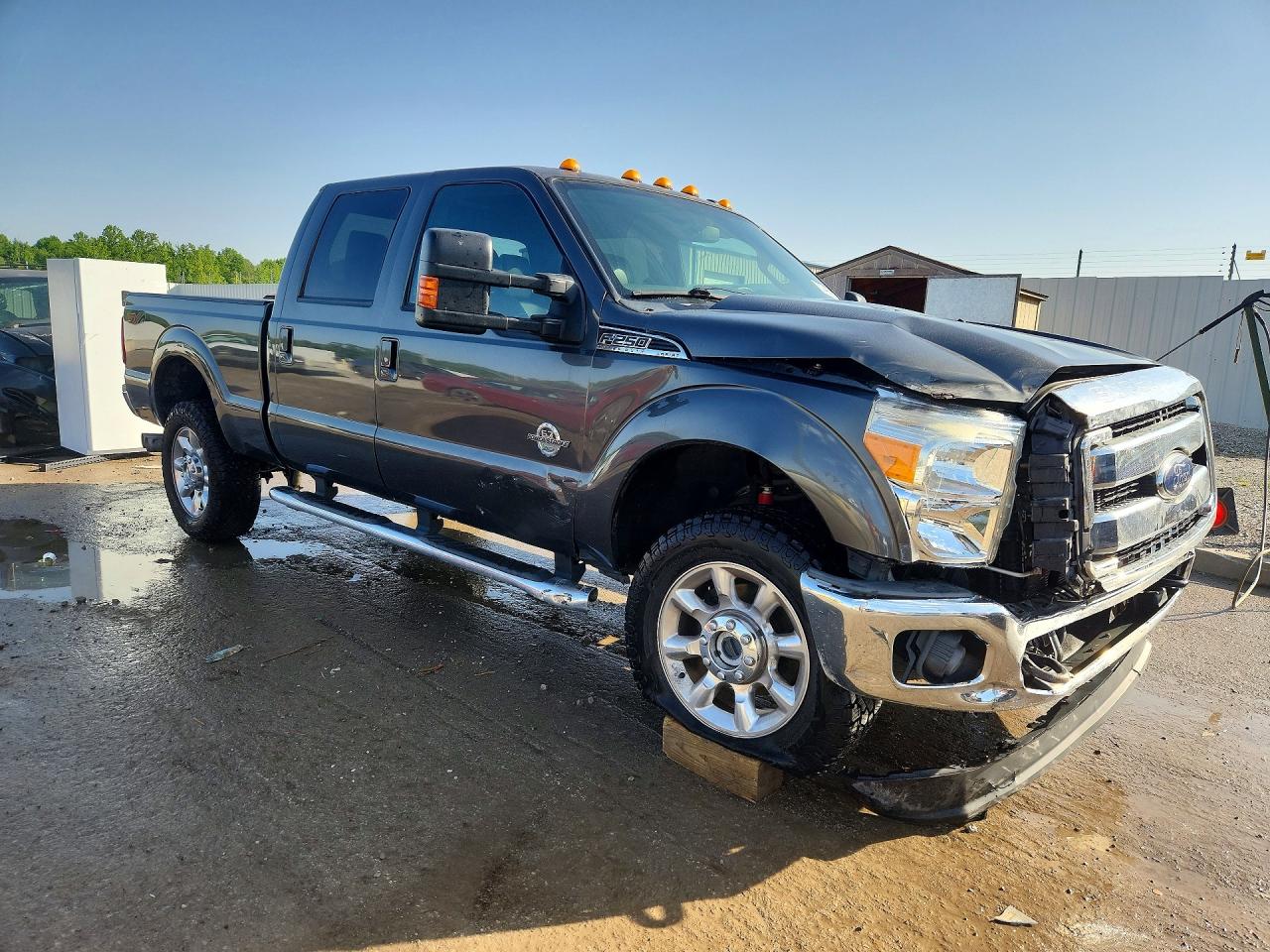 2015 Ford F250 Super Duty Gray vin: 1FT7W2BTXFEB02837