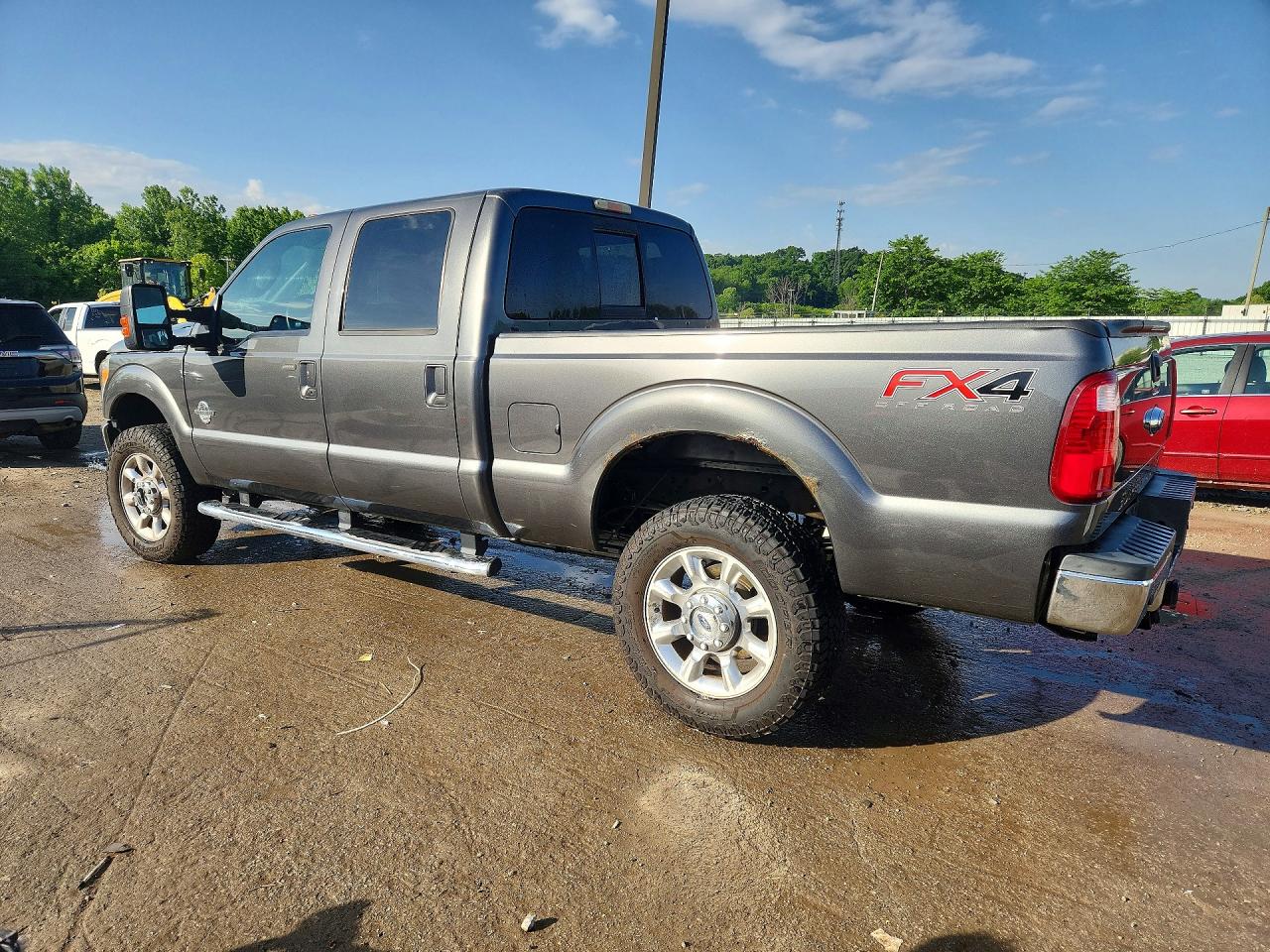 2015 Ford F250 Super Duty Gray vin: 1FT7W2BTXFEB02837