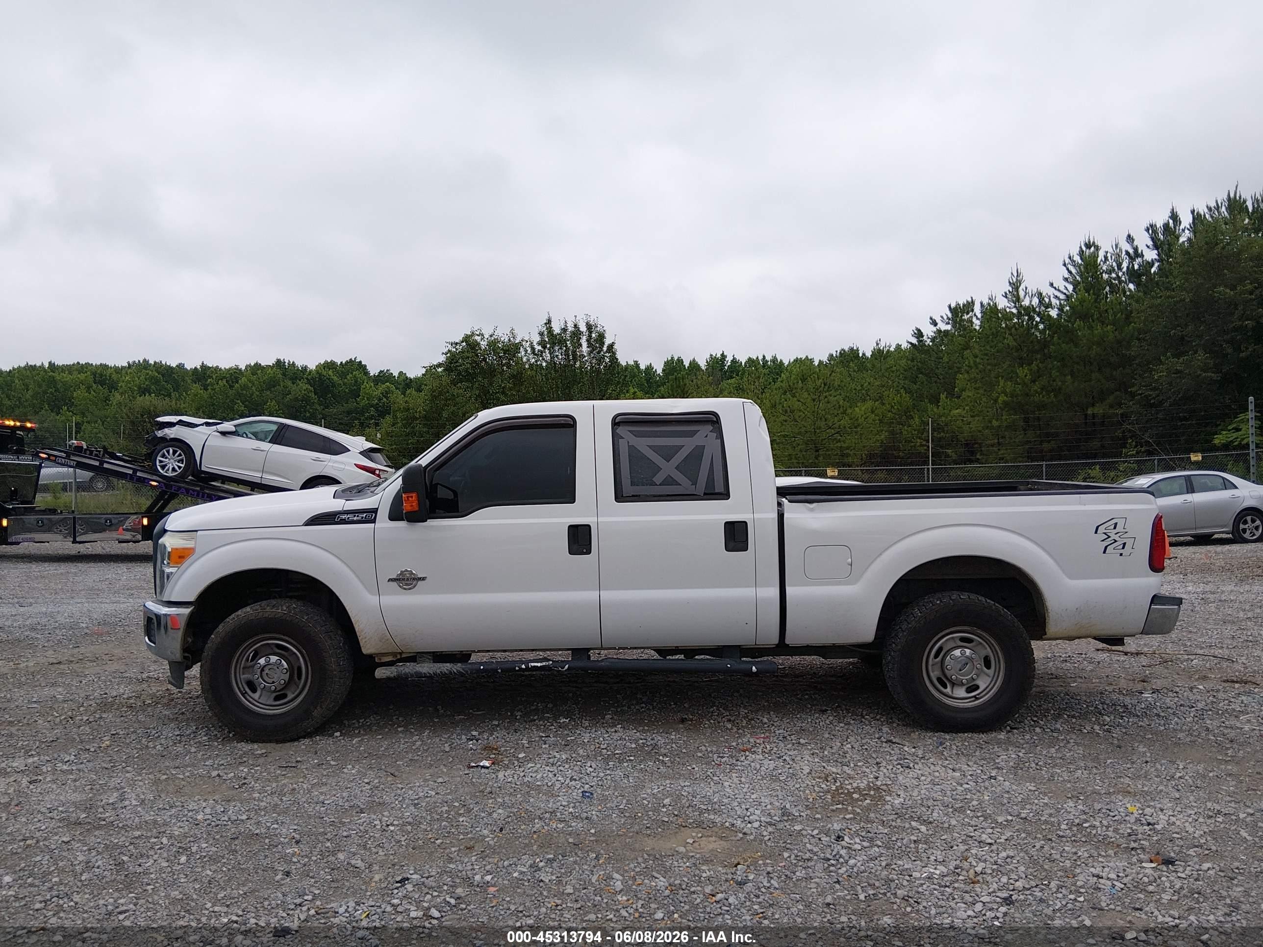 2015 Ford F-250 Xl White vin: 1FT7W2BTXFEB75156