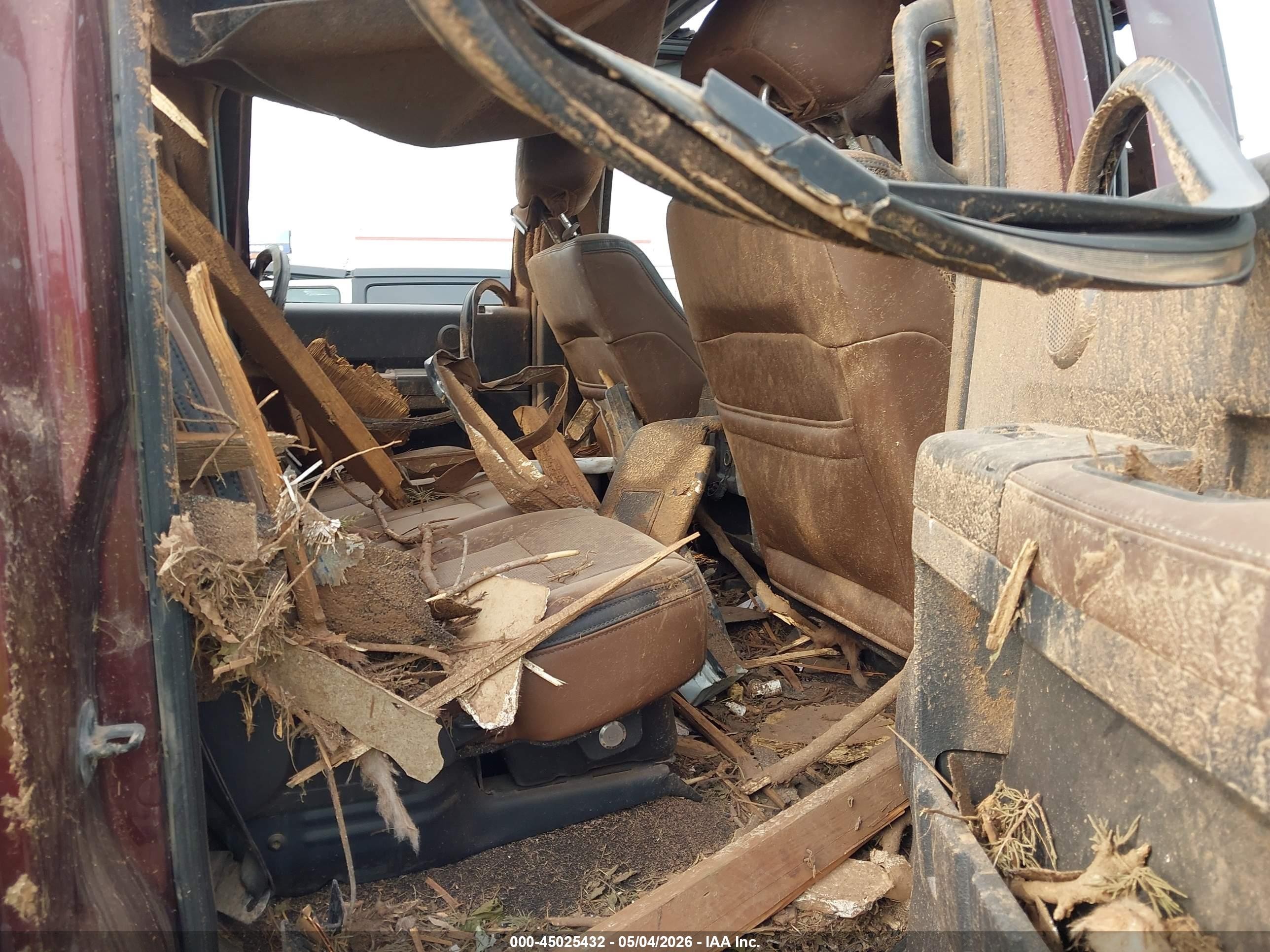 2015 Ford F-250 Lariat Maroon vin: 1FT7W2BTXFEC52494