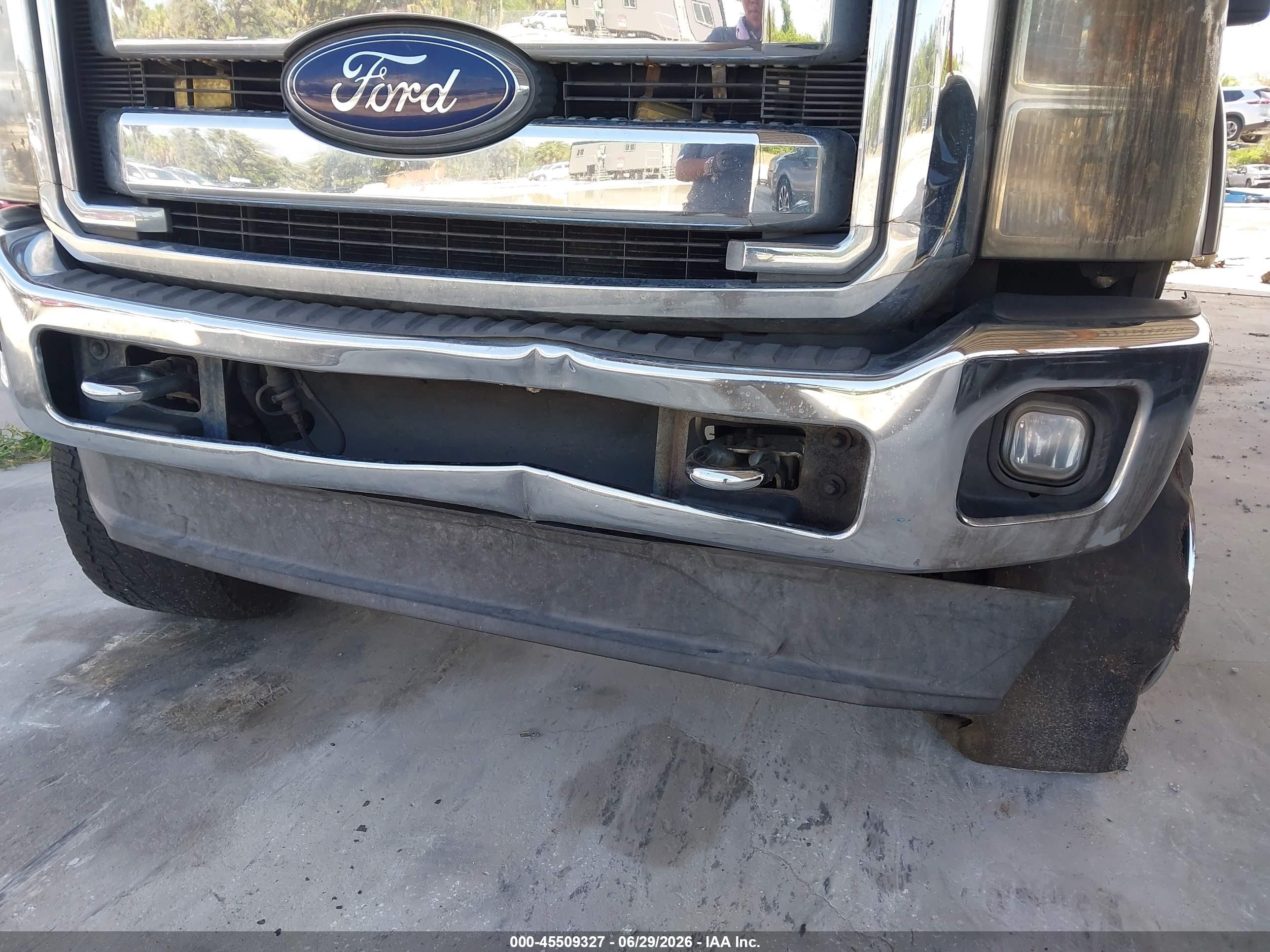 2015 Ford F-250 Lariat/xl/xlt White vin: 1FT7W2BTXFEC68713