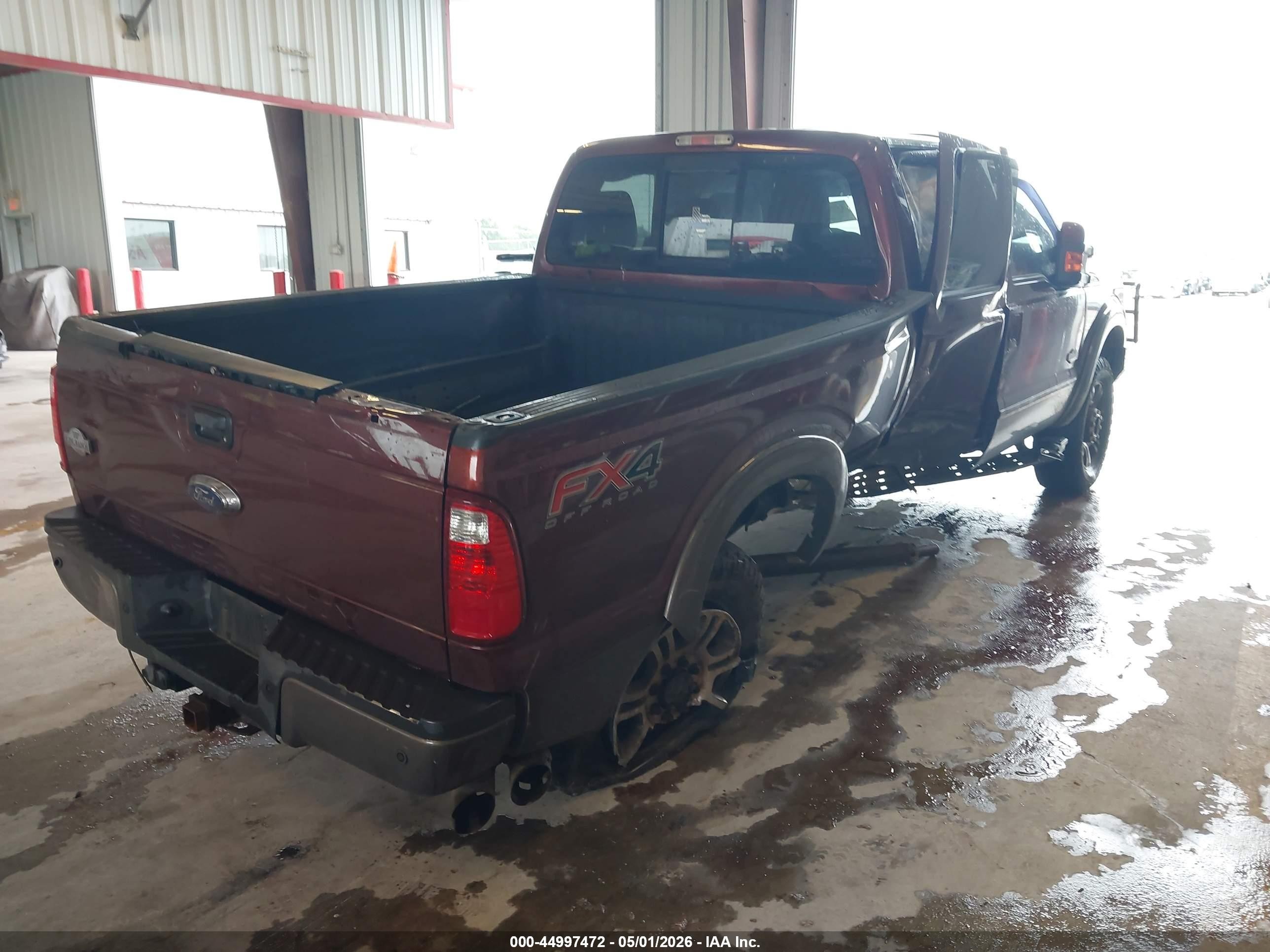 2015 Ford F-250 Lariat Burgundy vin: 1FT7W2BTXFED05839