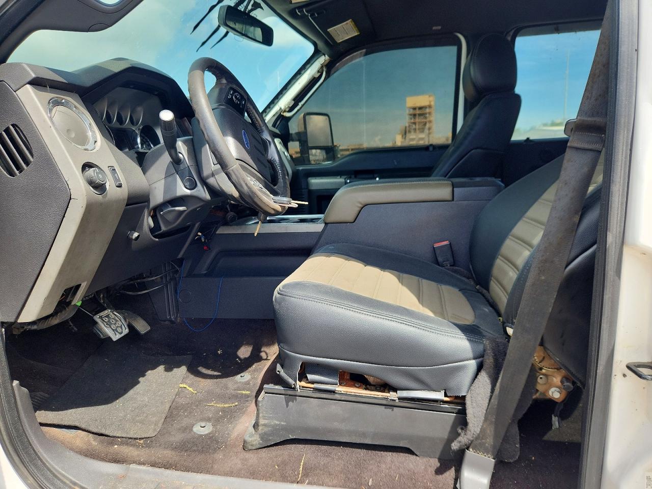2015 Ford F250 Super Duty Белый vin: 1FT7W2BTXFED62722