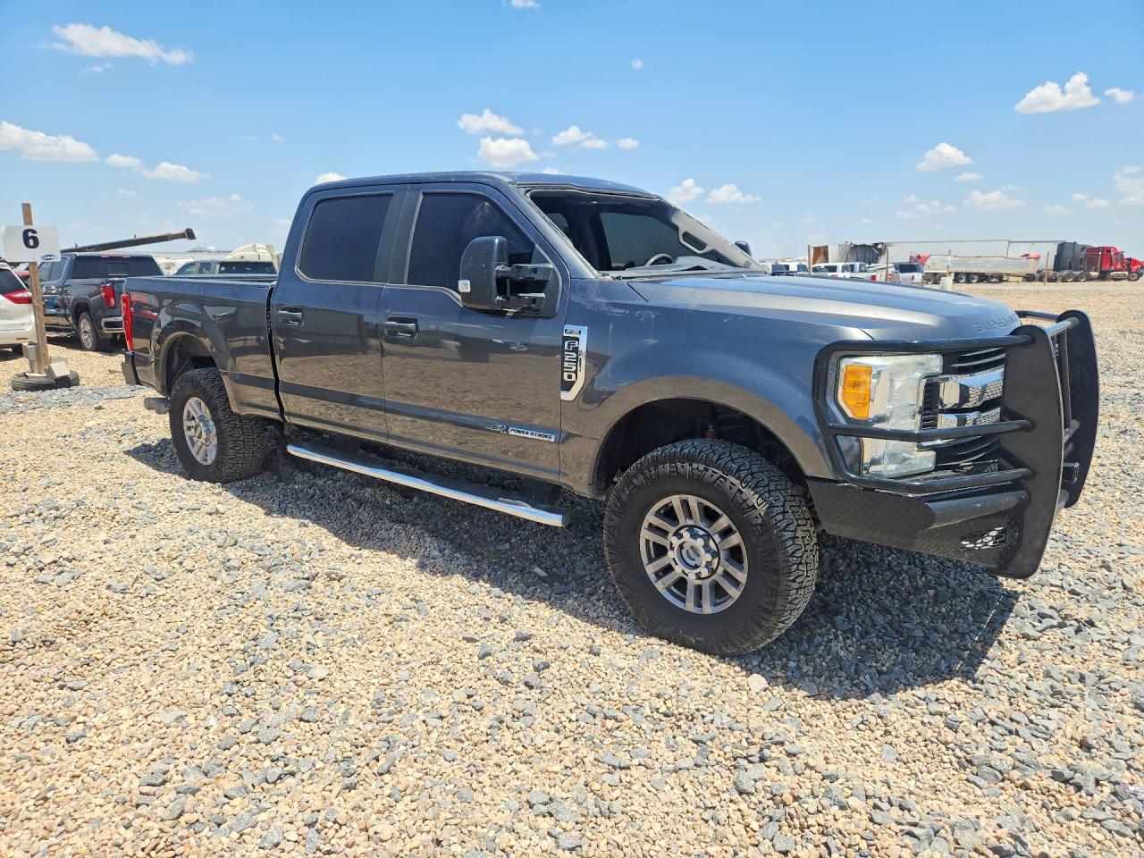 2017 Ford F250 Super Duty Gray vin: 1FT7W2BTXHEC62137