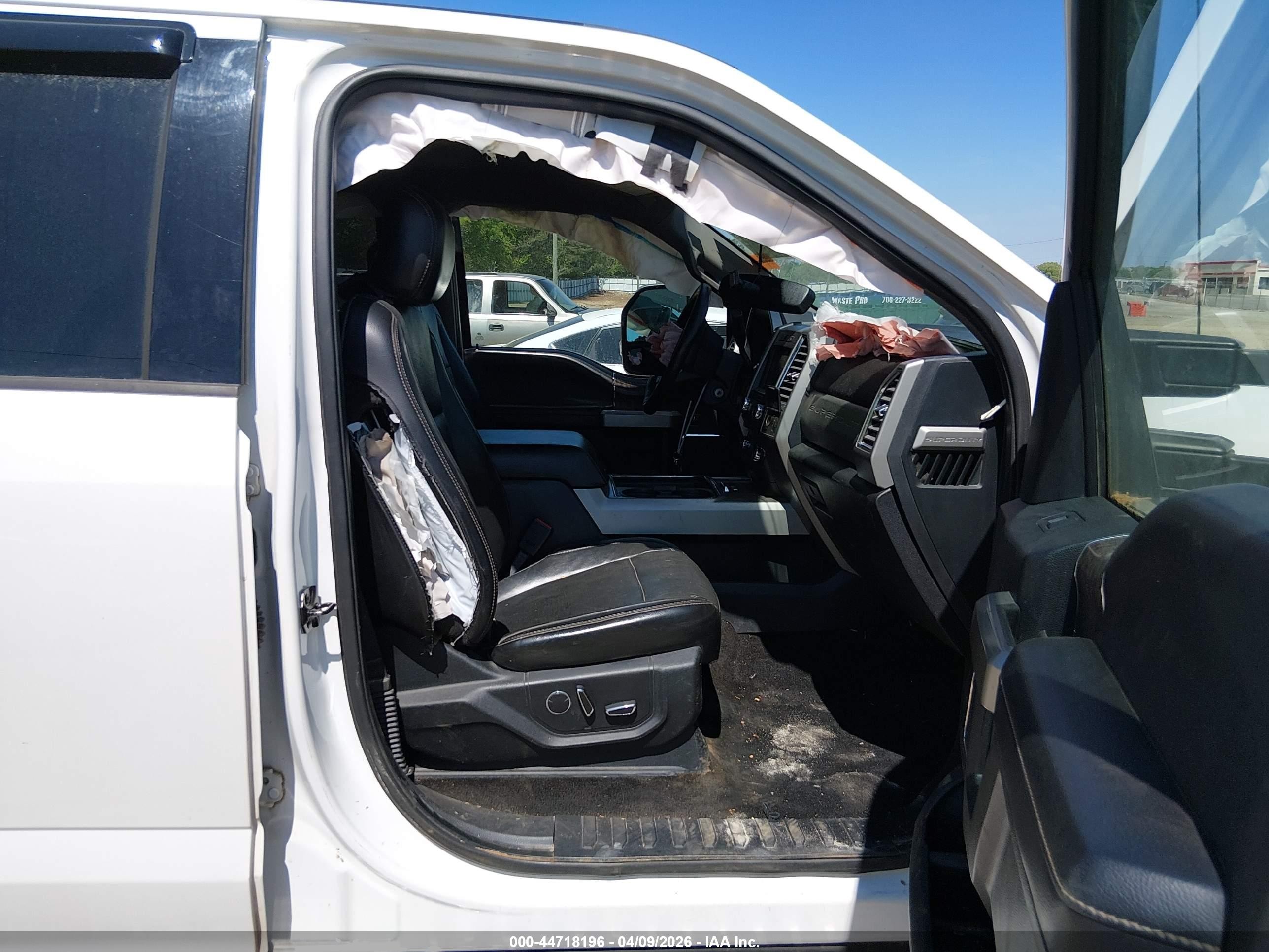 2017 Ford F-250 Lariat White vin: 1FT7W2BTXHED48449