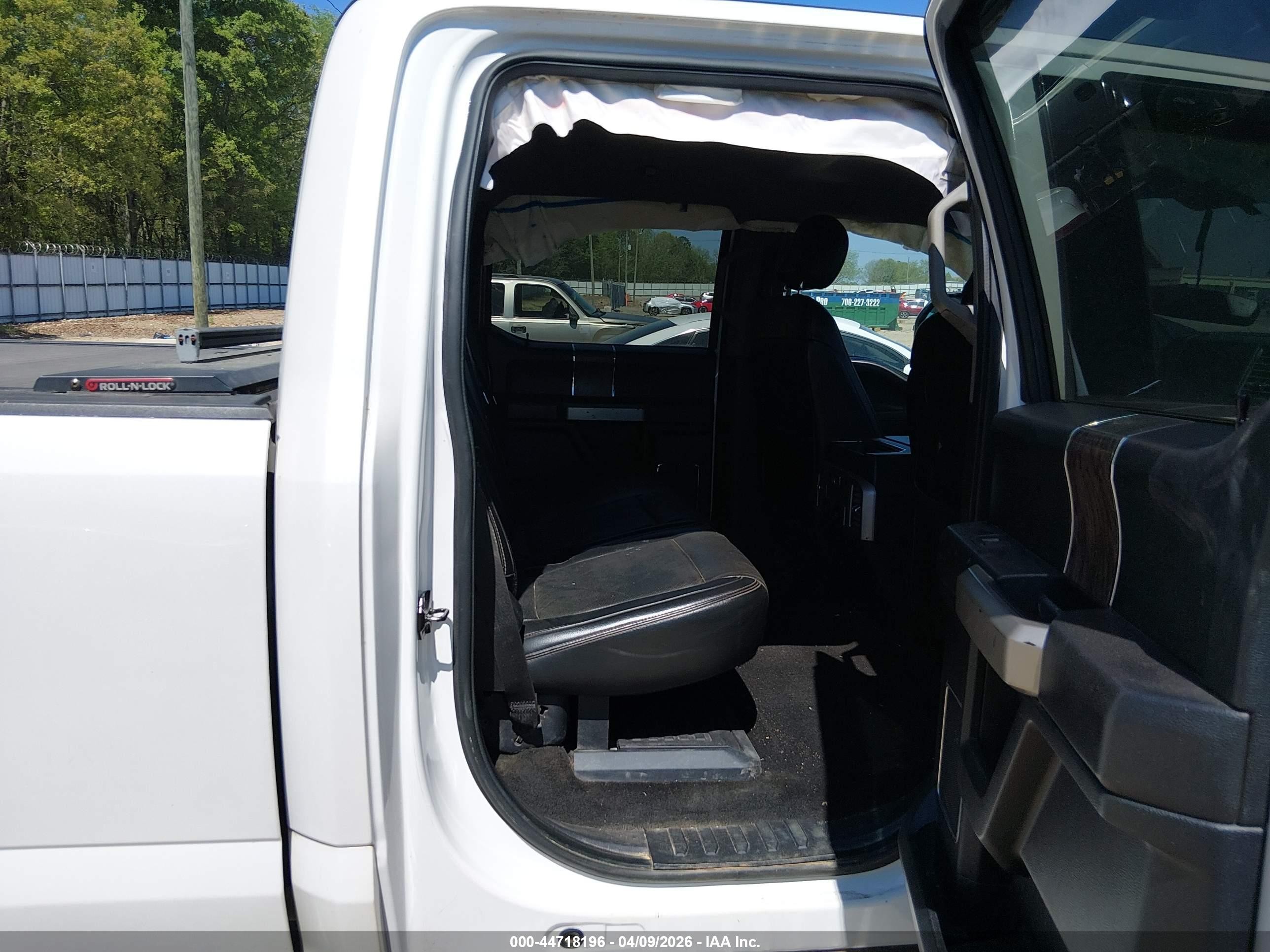 2017 Ford F-250 Lariat White vin: 1FT7W2BTXHED48449