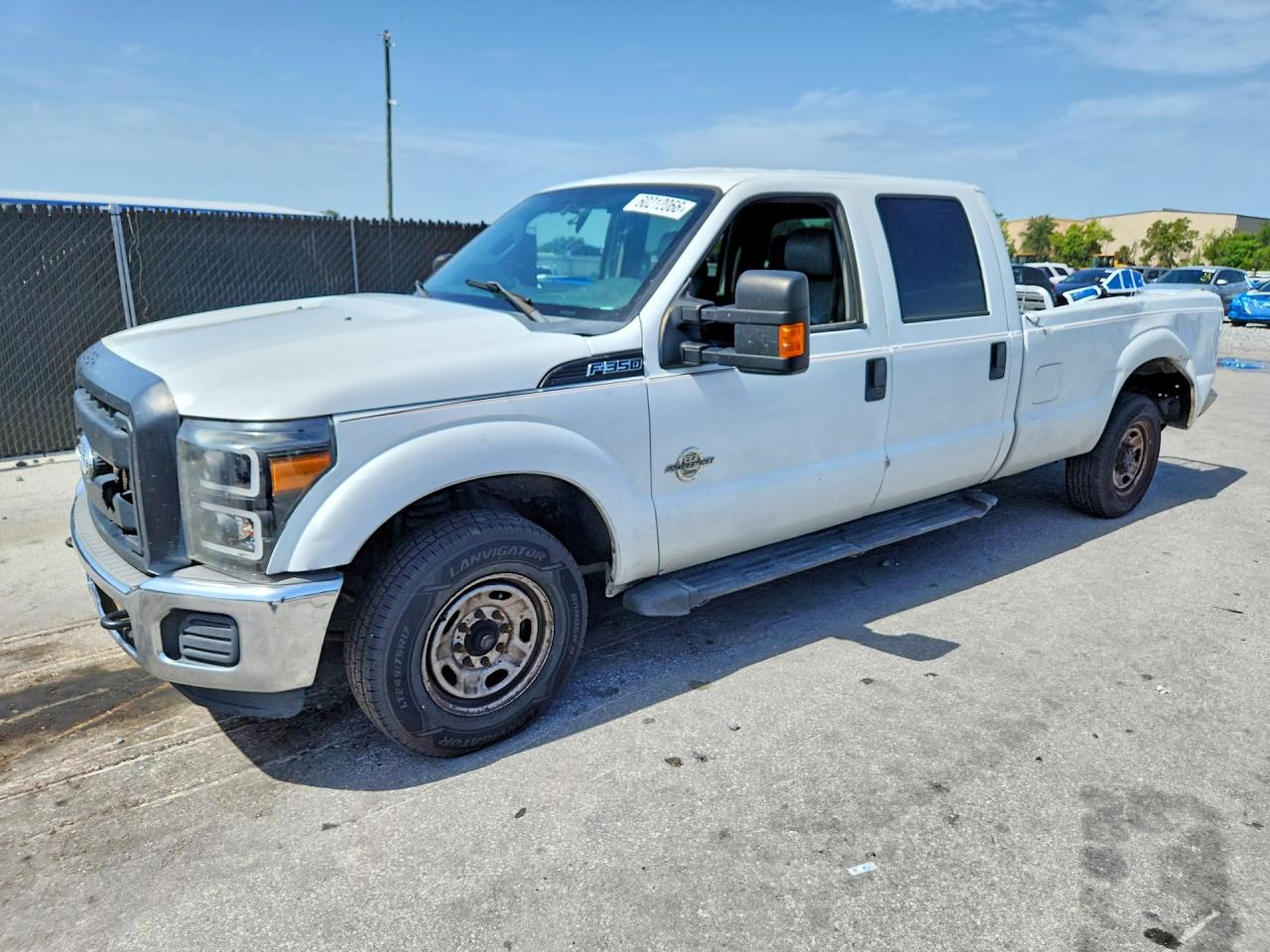 2012 Ford F350 Super Duty White vin: 1FT7W3AT1CEB25152