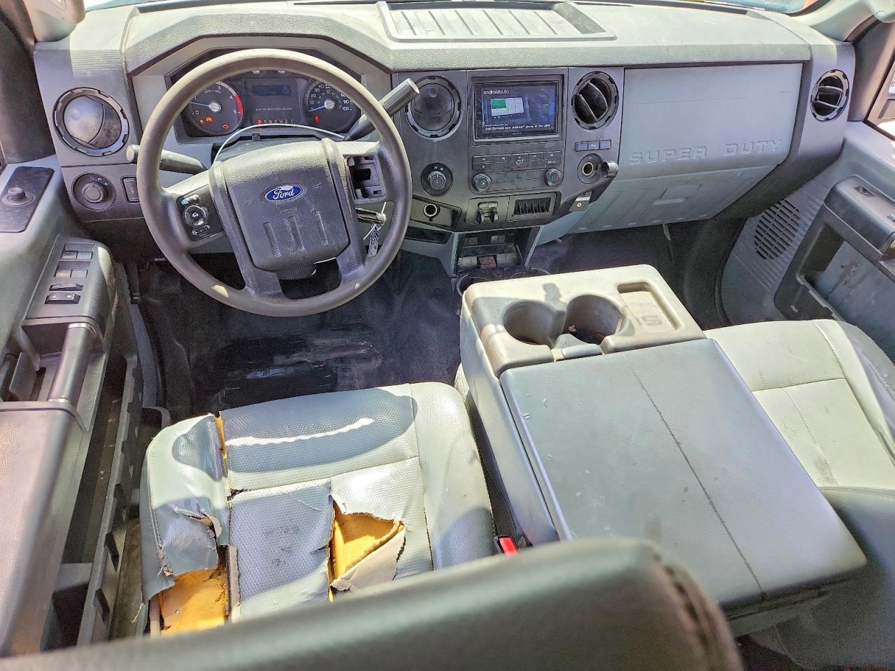 2012 Ford F350 Super Duty White vin: 1FT7W3AT1CEB25152