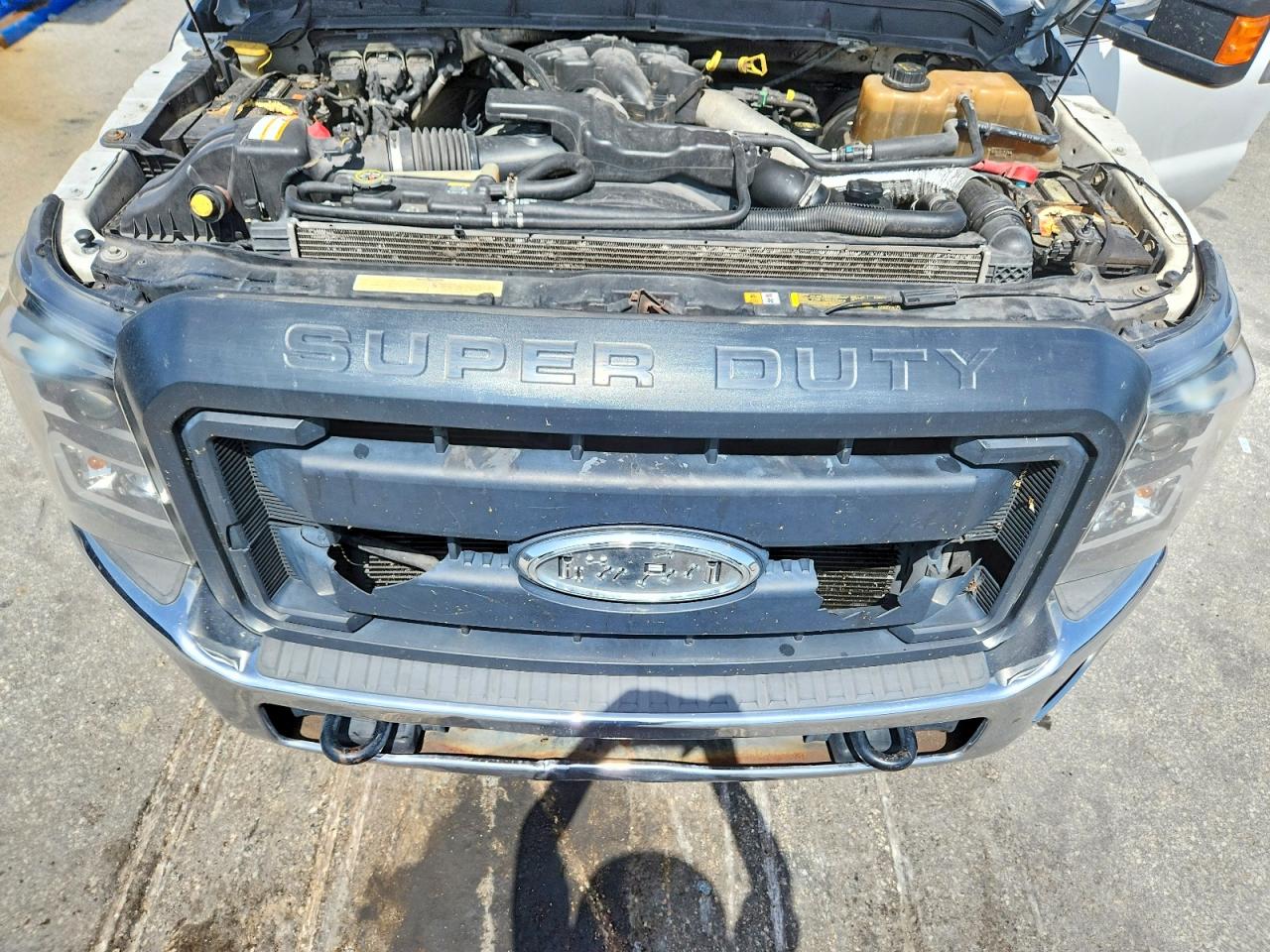 2012 Ford F350 Super Duty White vin: 1FT7W3AT1CEB25152