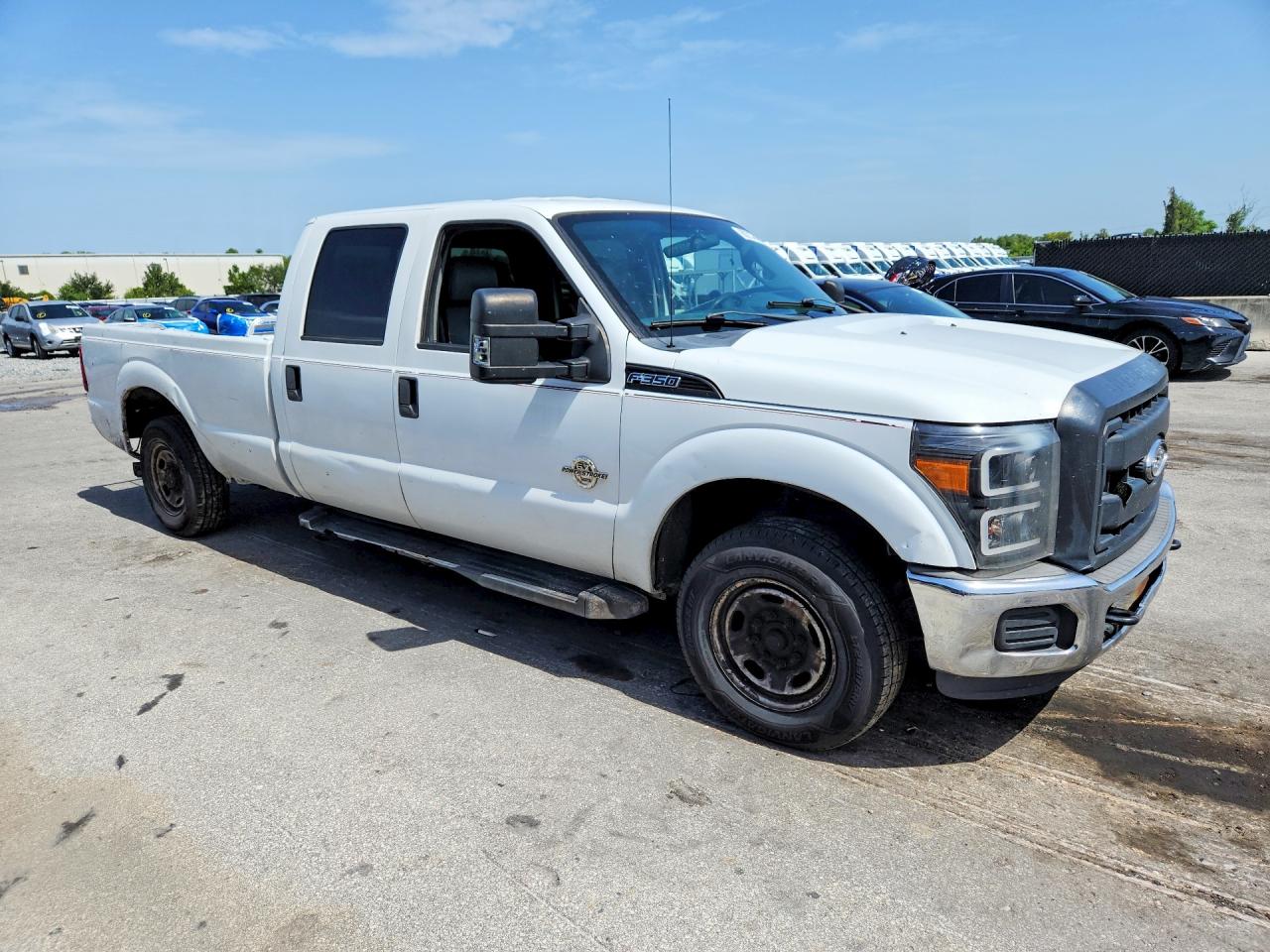 2012 Ford F350 Super Duty White vin: 1FT7W3AT1CEB25152