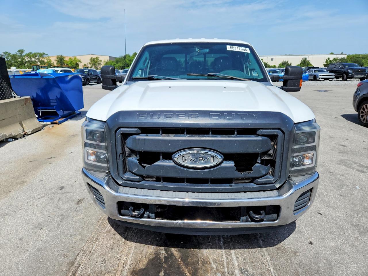 2012 Ford F350 Super Duty White vin: 1FT7W3AT1CEB25152