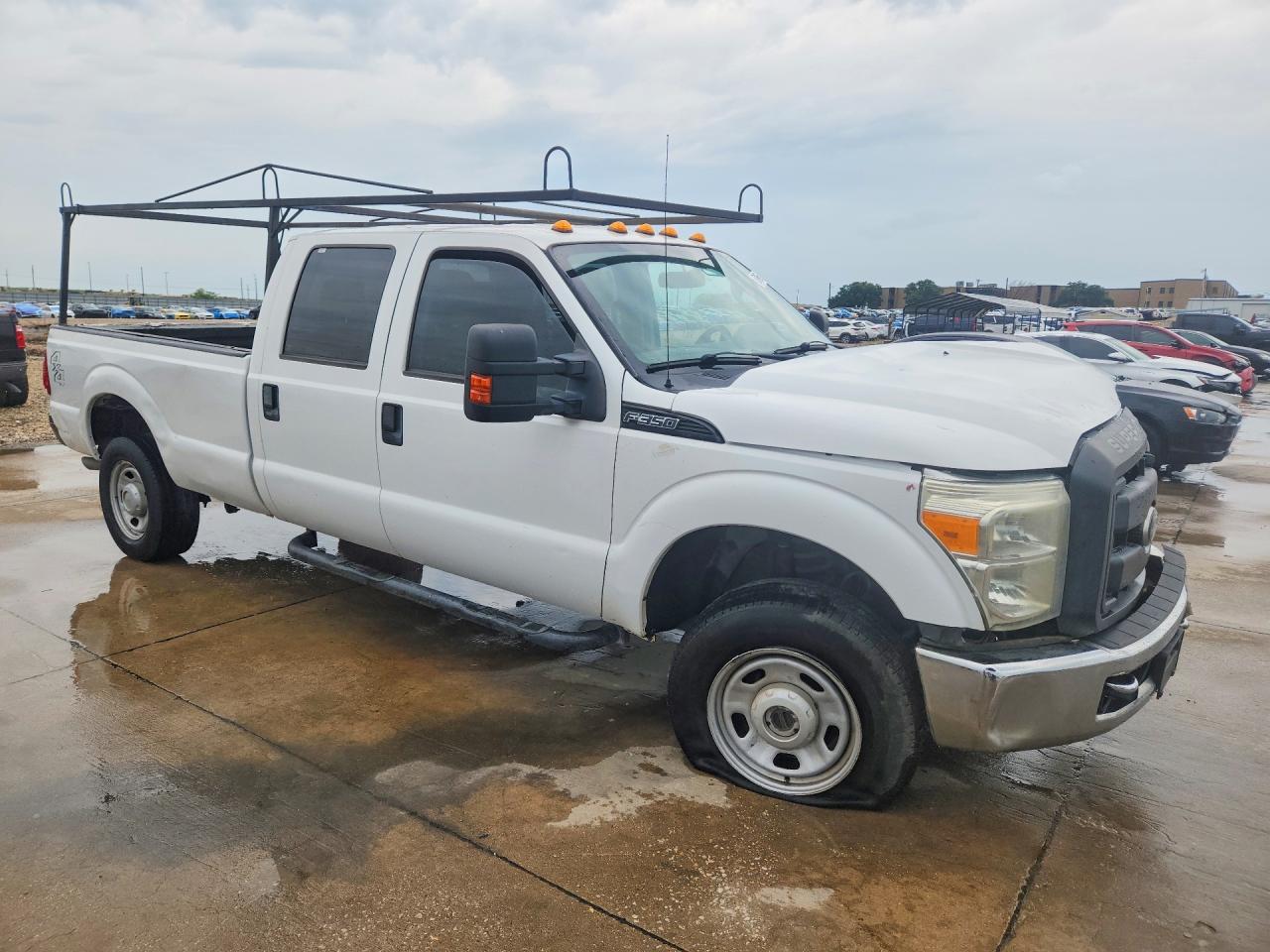 2012 Ford F350 Super Duty White vin: 1FT7W3B61CED19513