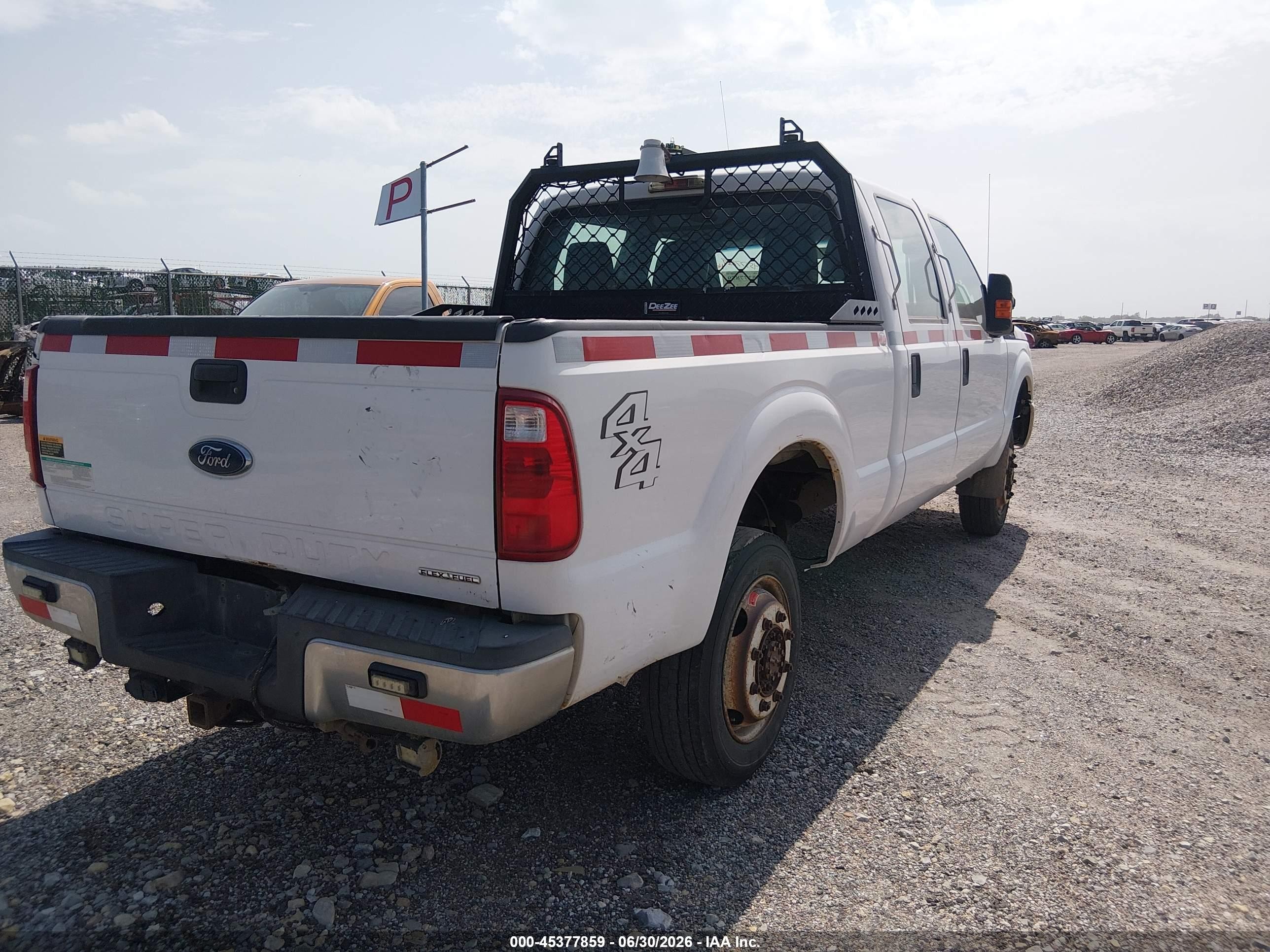 2015 Ford F-350 Xl White vin: 1FT7W3B61FEB81055