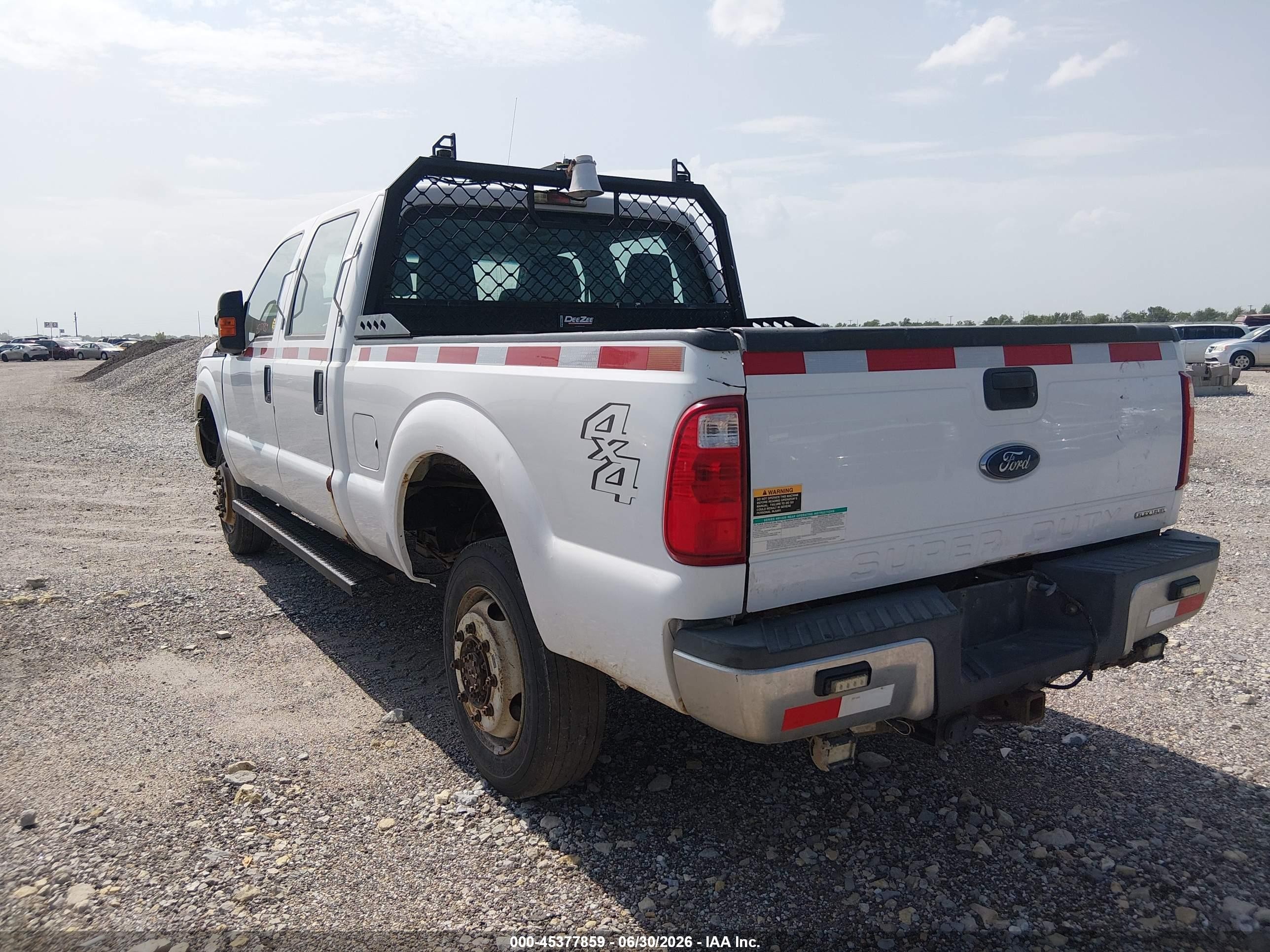 2015 Ford F-350 Xl White vin: 1FT7W3B61FEB81055