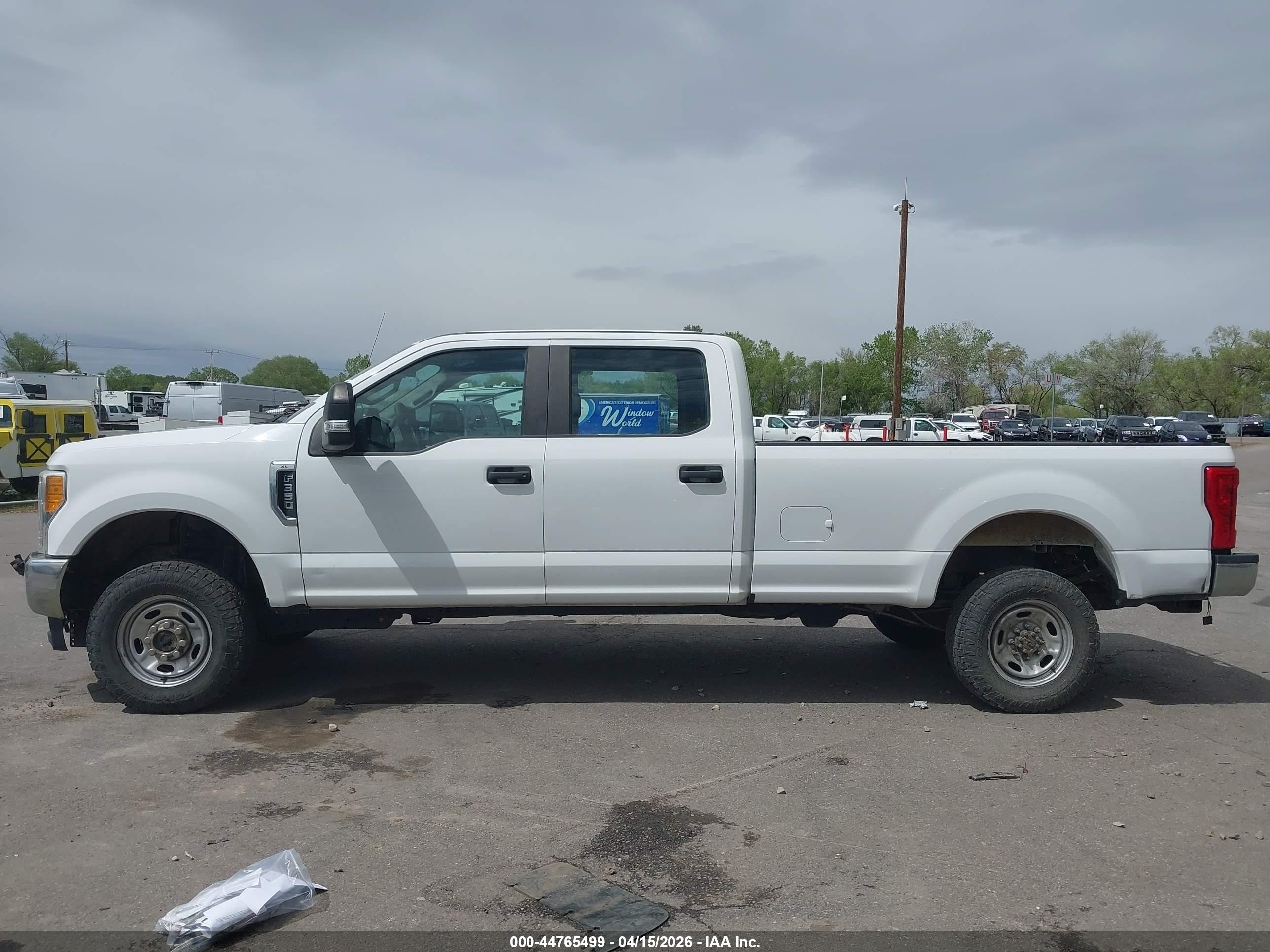 2017 Ford F-350 Xl White vin: 1FT7W3B63HED31797