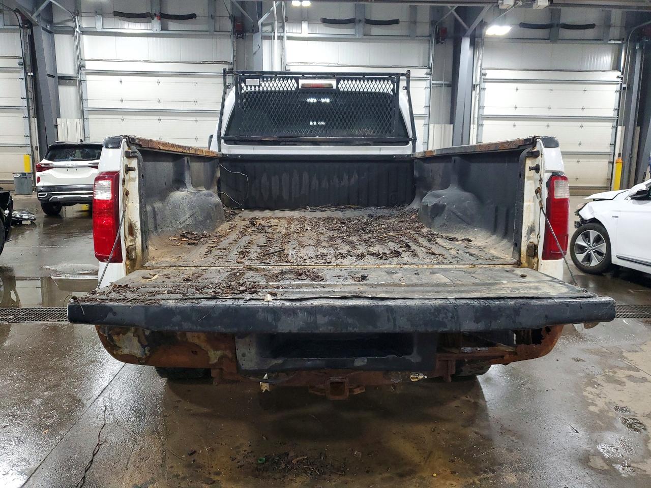 2011 Ford F350 Super Duty White vin: 1FT7W3B6XBEC11518