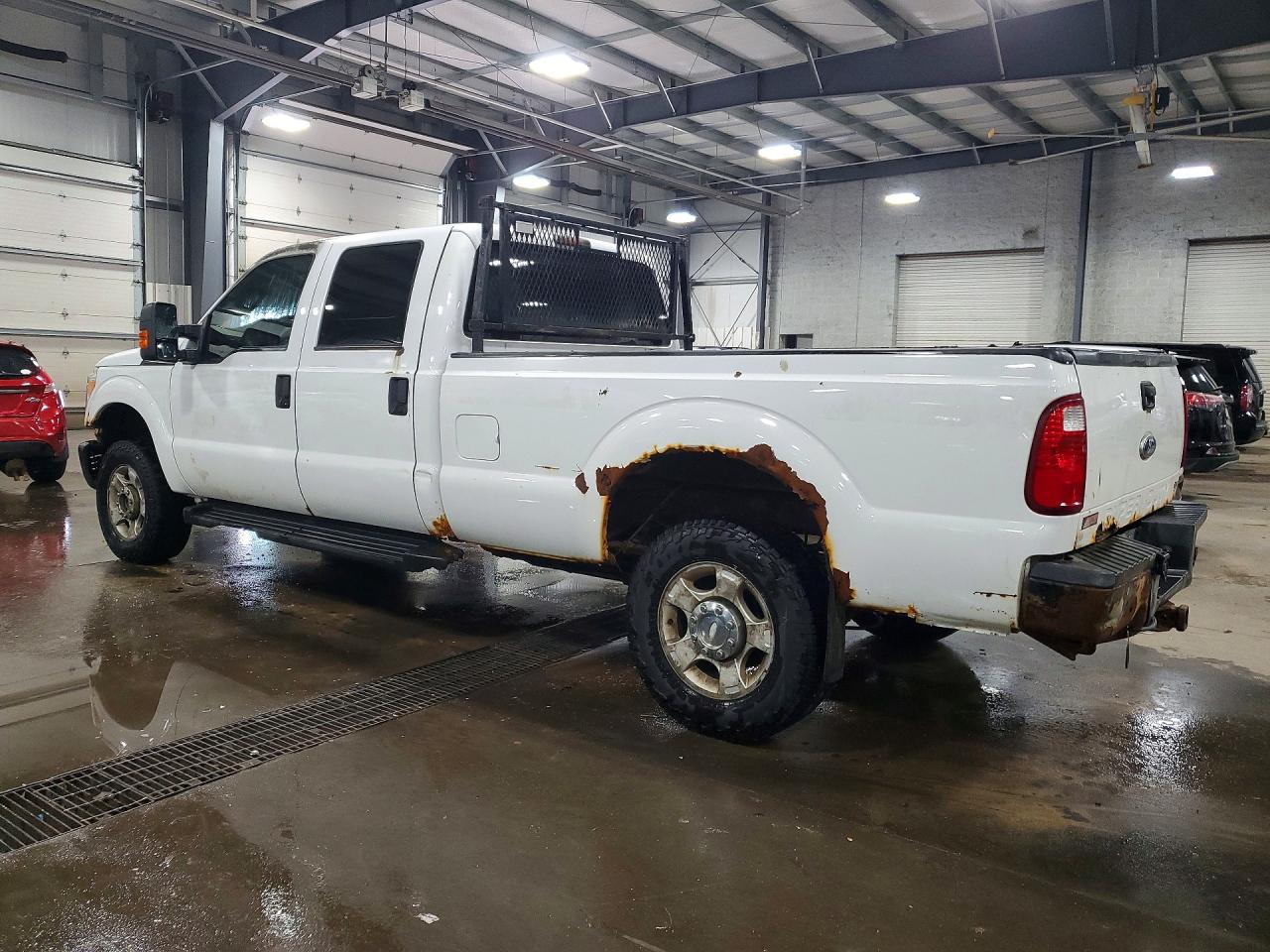 2011 Ford F350 Super Duty White vin: 1FT7W3B6XBEC11518