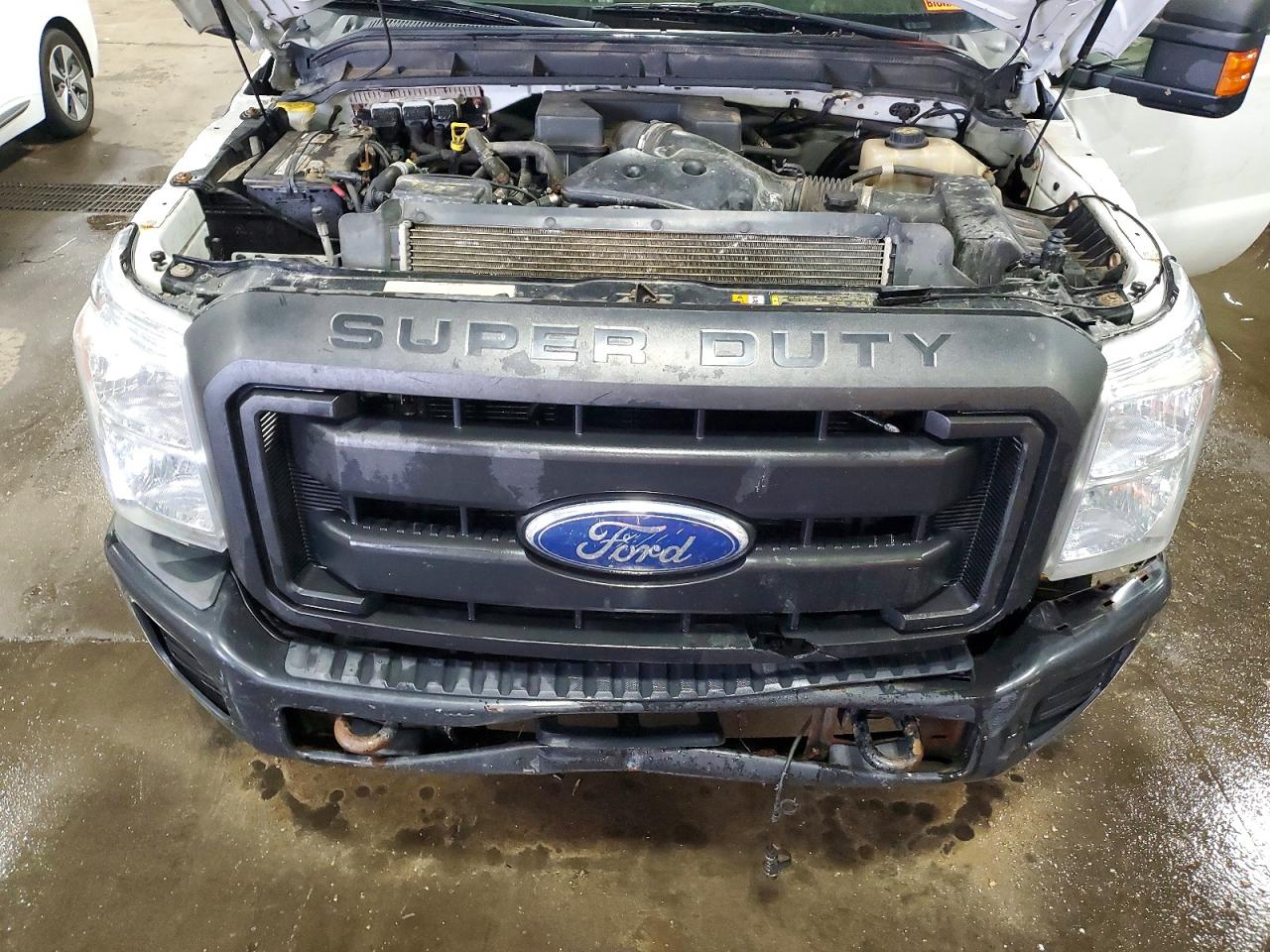 2011 Ford F350 Super Duty White vin: 1FT7W3B6XBEC11518