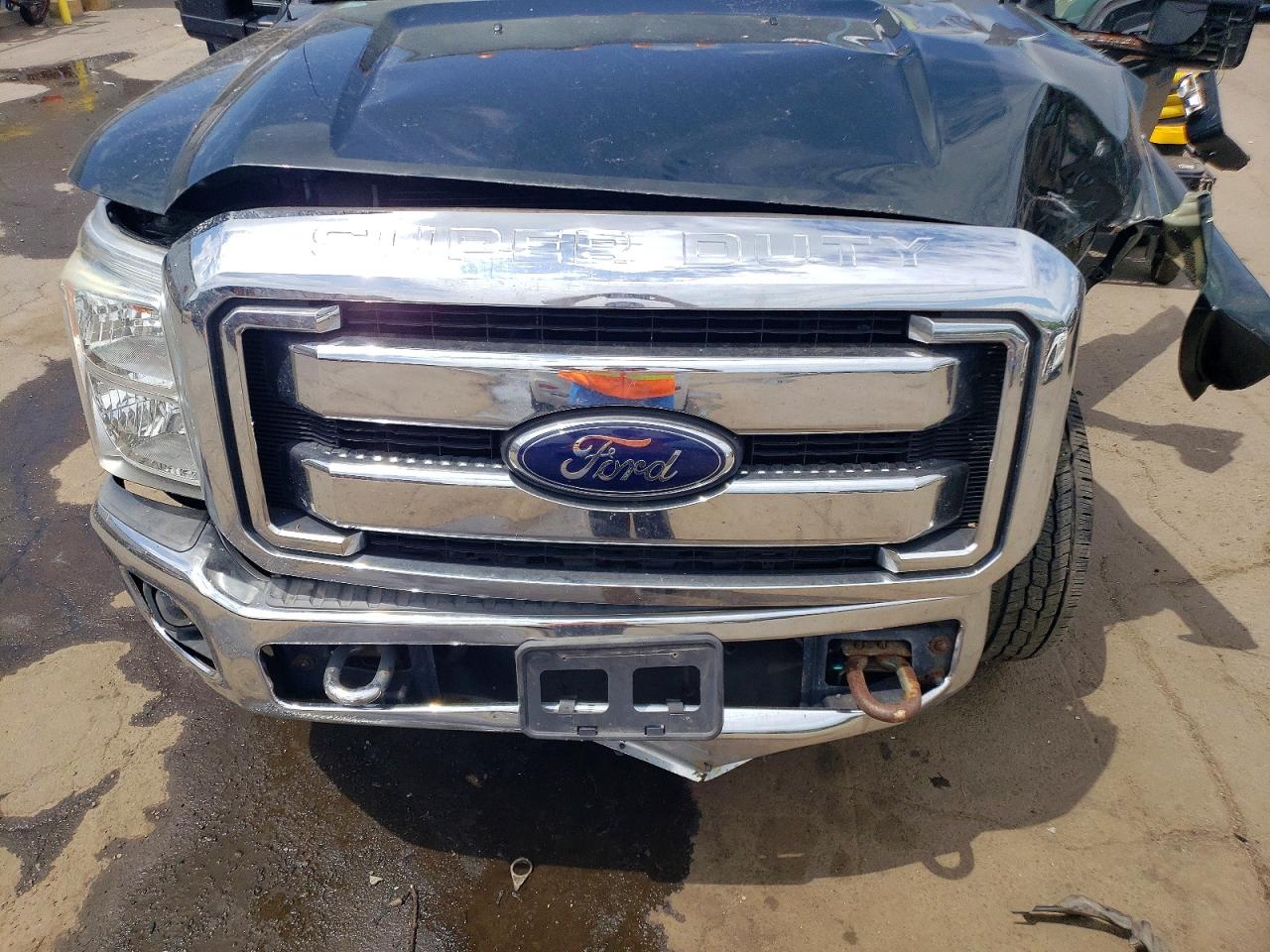 2012 Ford F350 Super Duty Black vin: 1FT7W3B6XCEB90820